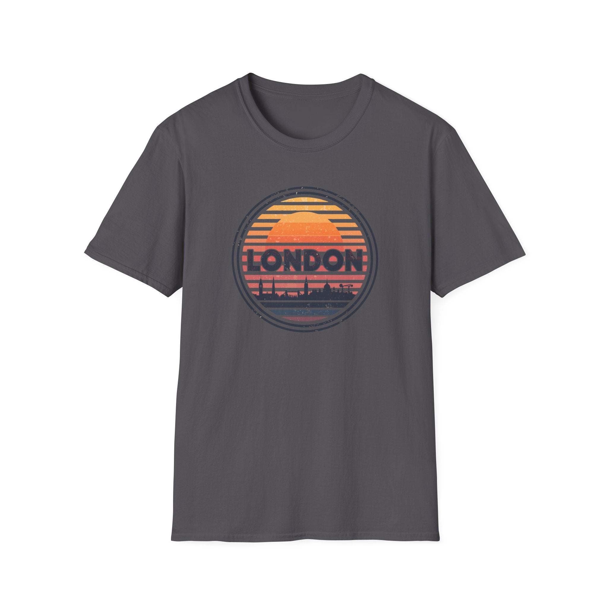London Sunset Graphic T-Shirt — Retro Skyline Tee