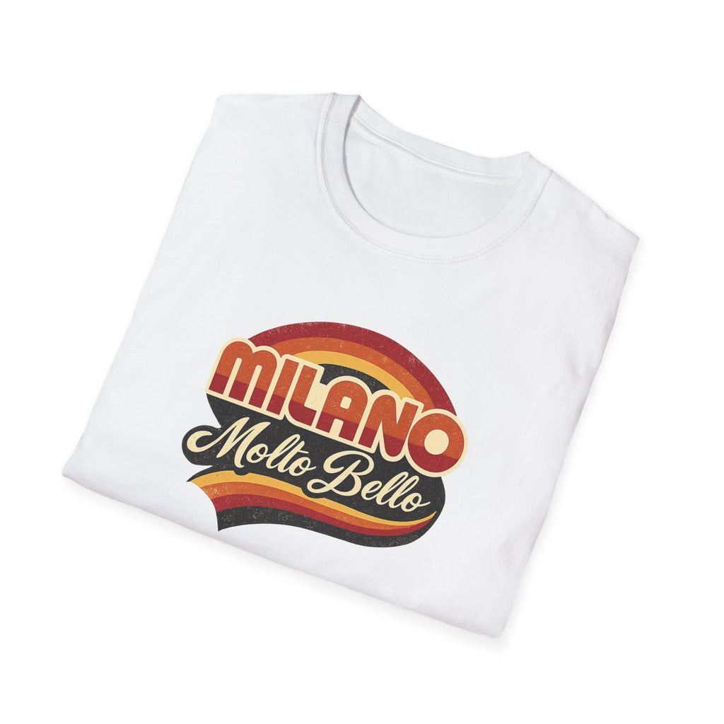 Milano Molto Bello Retro T-Shirt — Vintage Italian Graphic Tee
