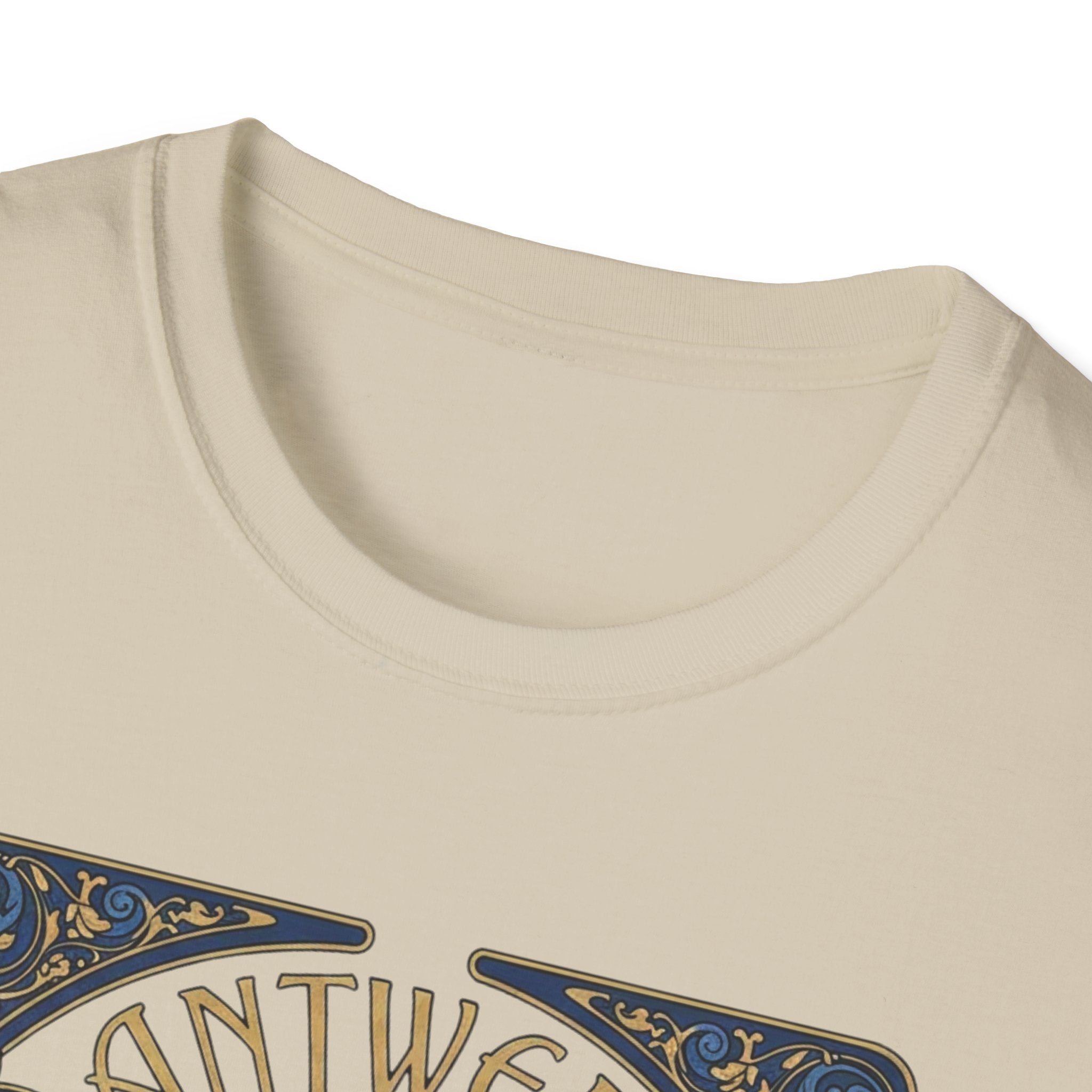 Antwerp Belgique Soccer Vintage Art Tee — World Cup 2022 Football Shirt