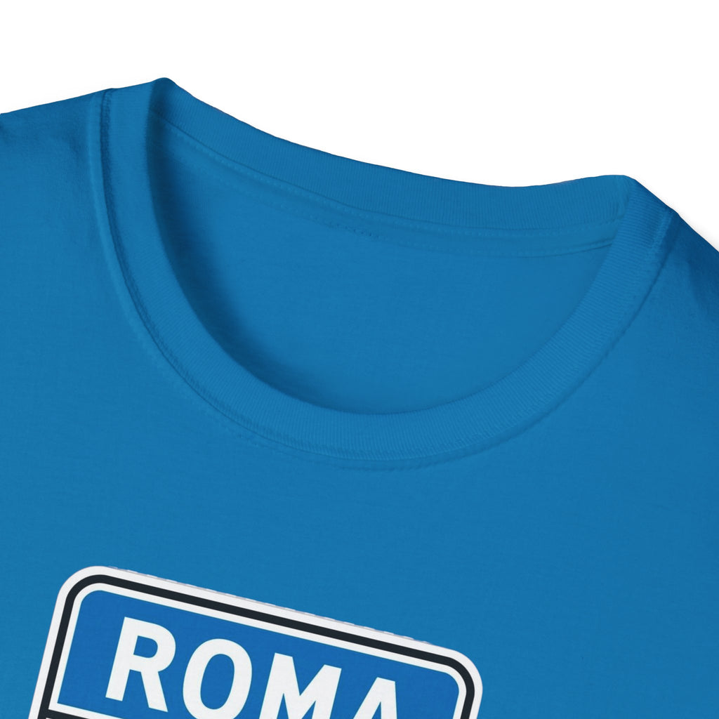 Roma Italian "Honk if you like silence" Unisex Softstyle T-Shirt