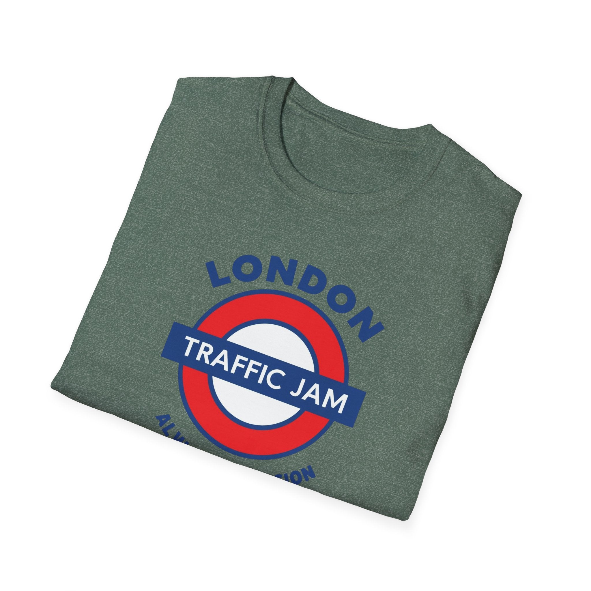 T-Shirt — London 'Traffic Jam' Retro Tube Logo Tee
