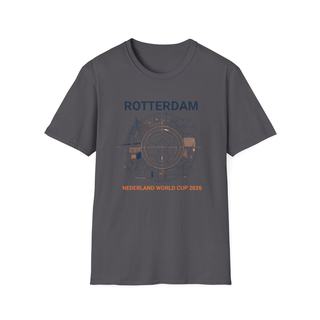 Rotterdam World Cup 2026 Soccer T-Shirt — Nederland Football Fan Tee