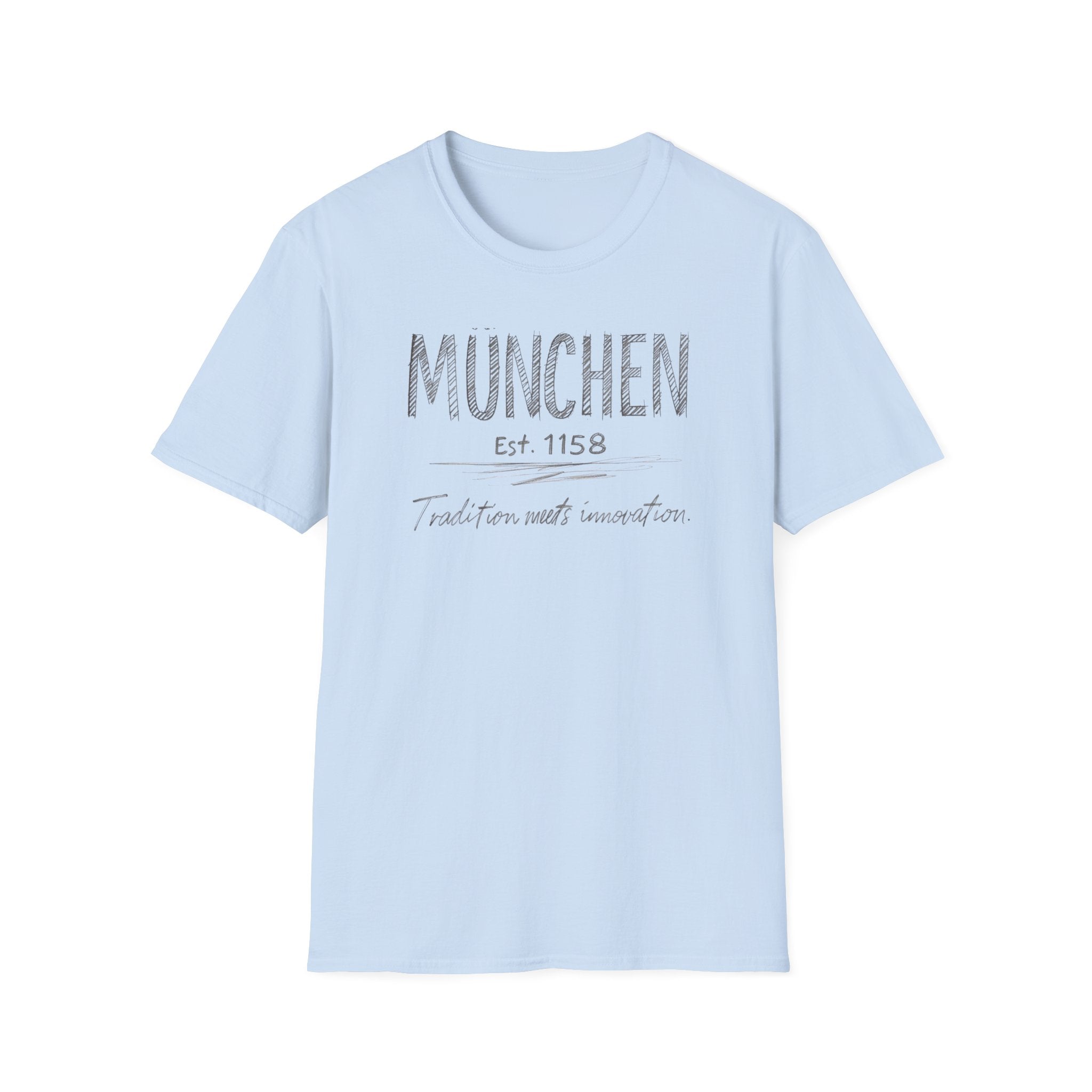 Munchen Est 1158 T-Shirt — Tradition and Innovation Graphic Tee