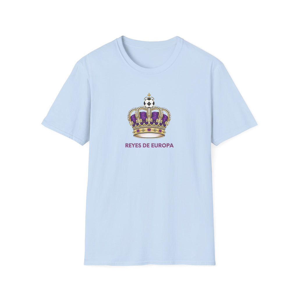 Reyes De Europa Crown T-Shirt | Purple Gold Royal Crest