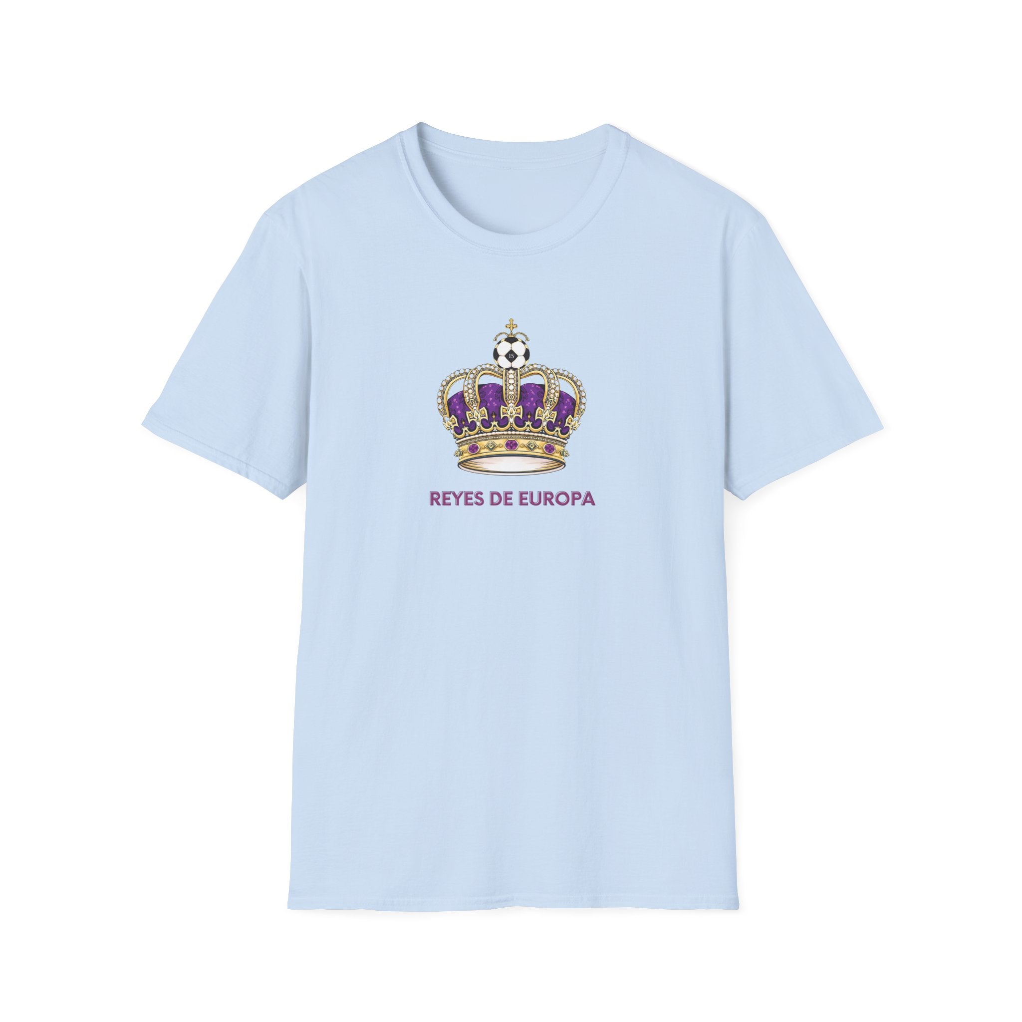 Reyes De Europa Crown T-Shirt | Purple Gold Royal Crest