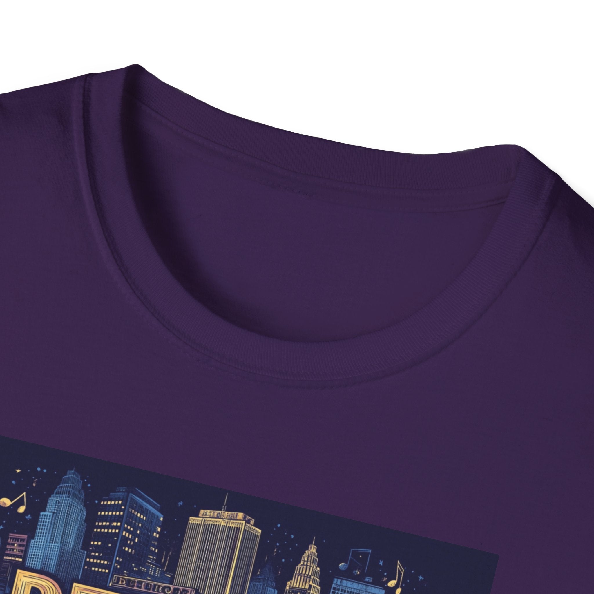 Detroit Skyline Graphic T-Shirt | Retro City Map, Motor City Typography
