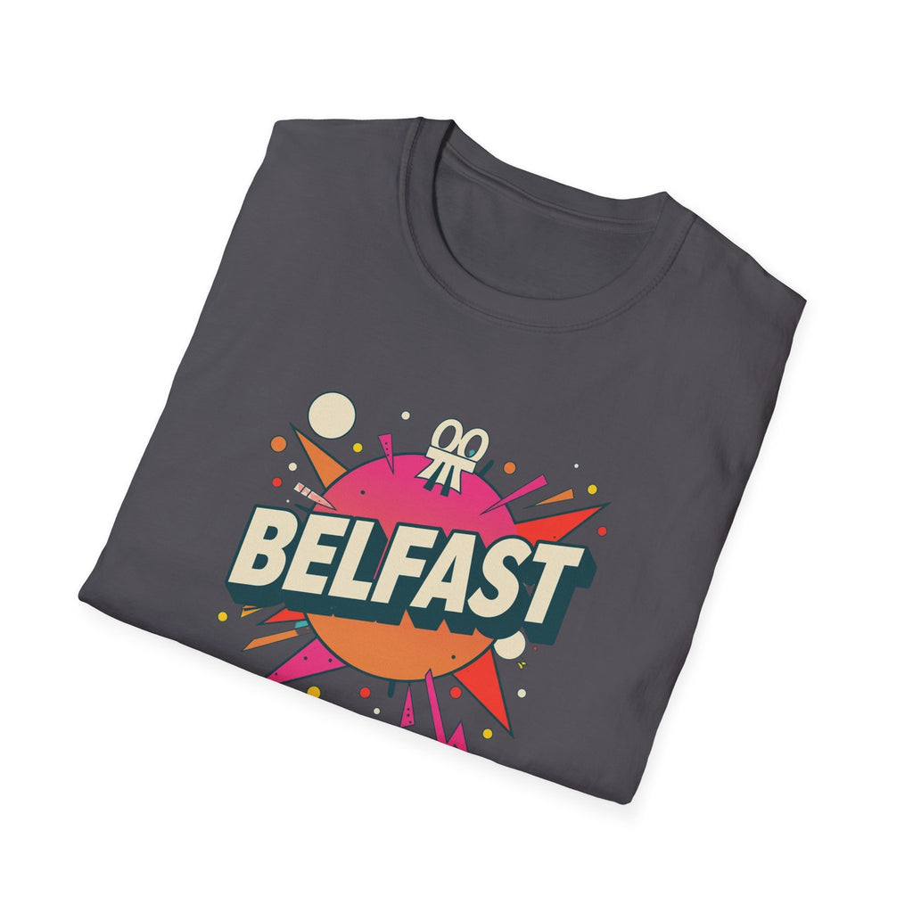 Belfast Retro Pop Art T-Shirt — Vintage City Graphic Tee
