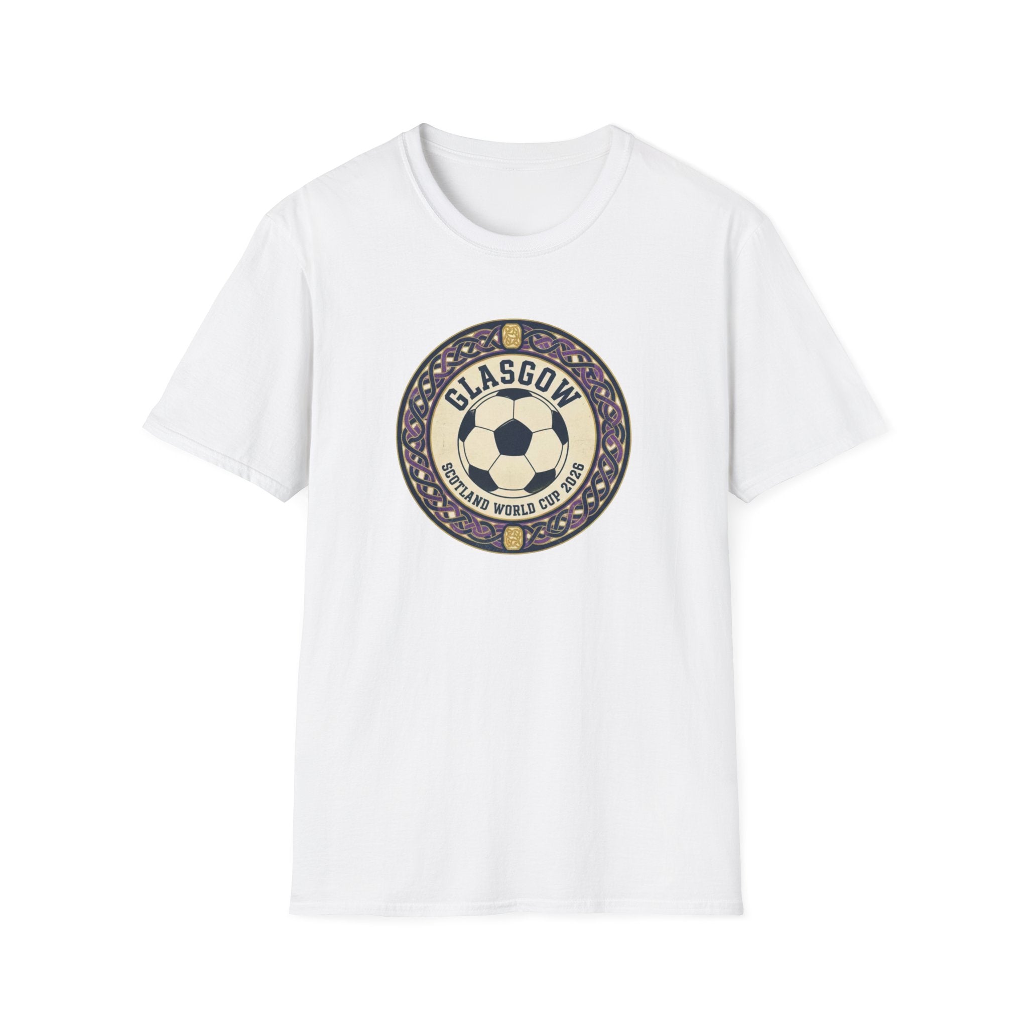Glasgow Vintage Soccer Badge T-Shirt