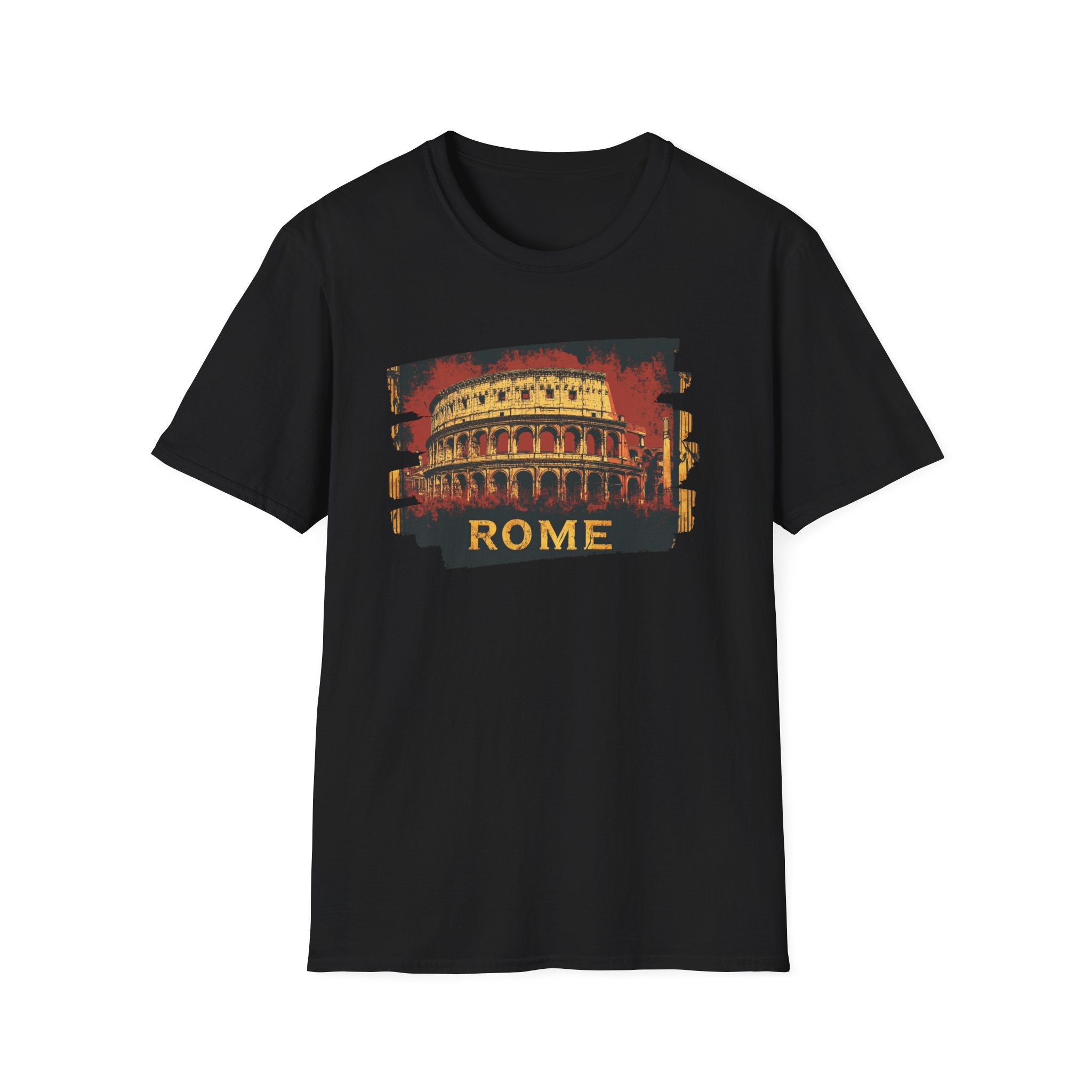 Colosseum Rome graphic T-Shirt | Vintage Roman Landmark travel tee