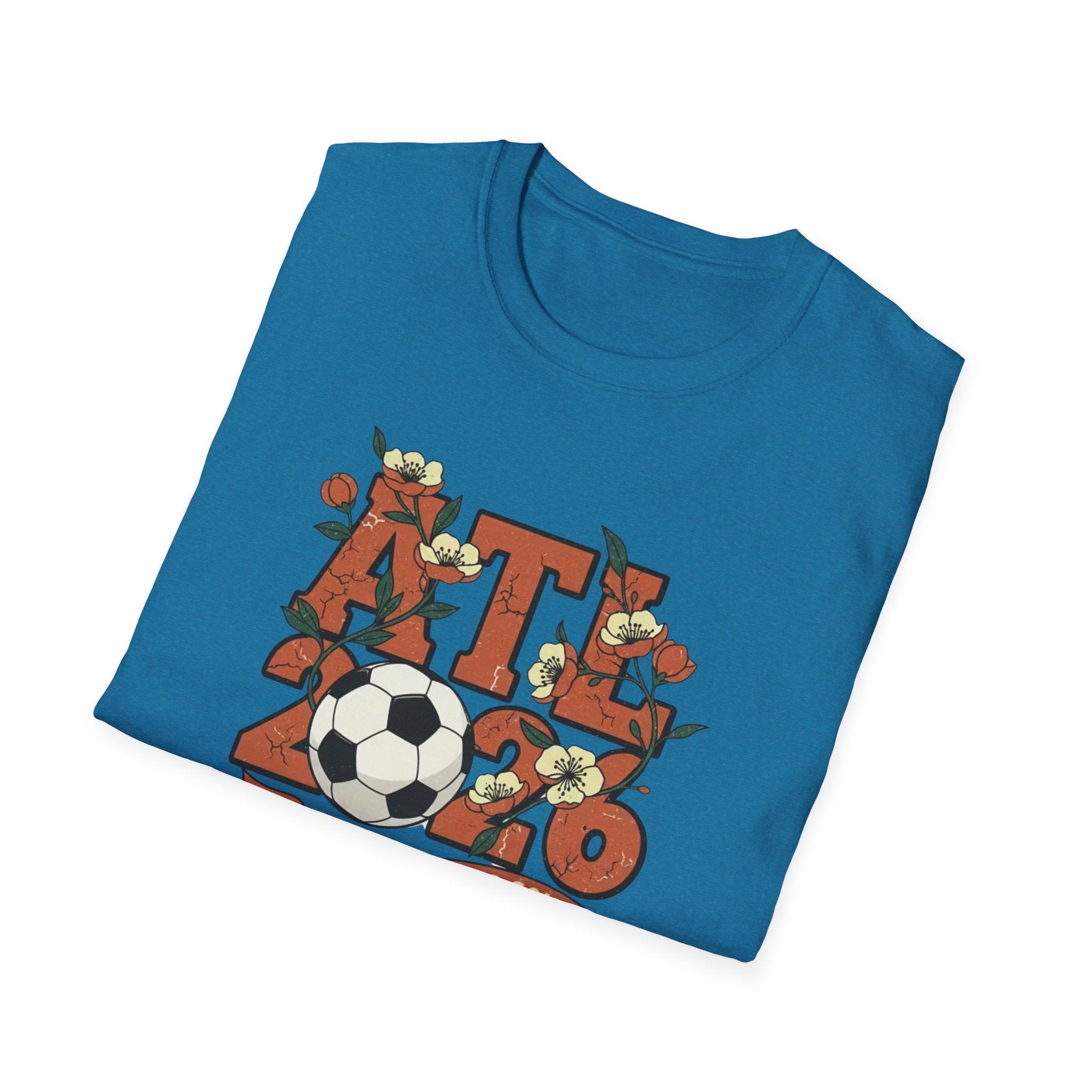 Atlanta (ATL) World Cup 2030 Soccer T-Shirt — "World Cup Comes South" Retro Design
