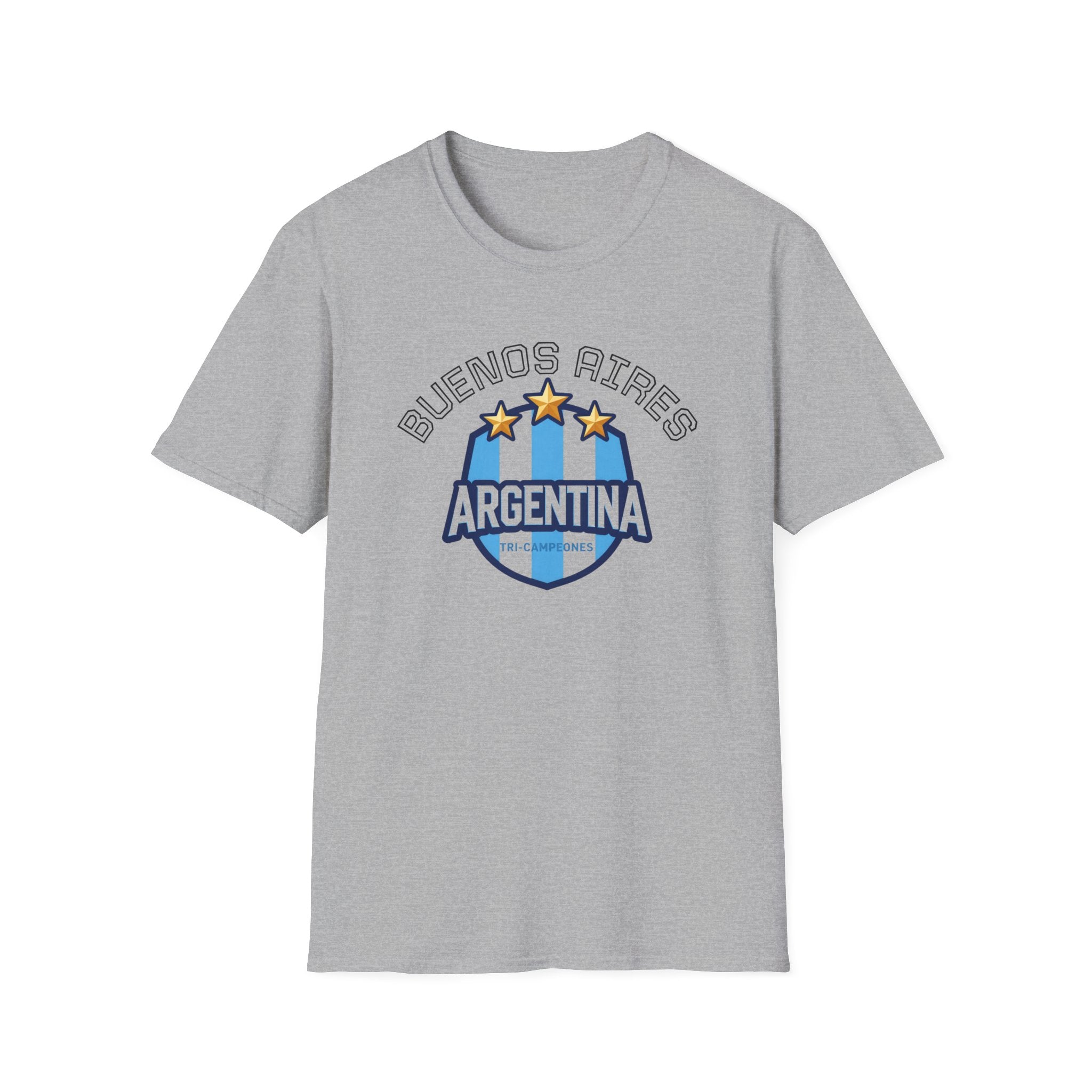 Argentina Buenos Aires Soccer Crest T-Shirt