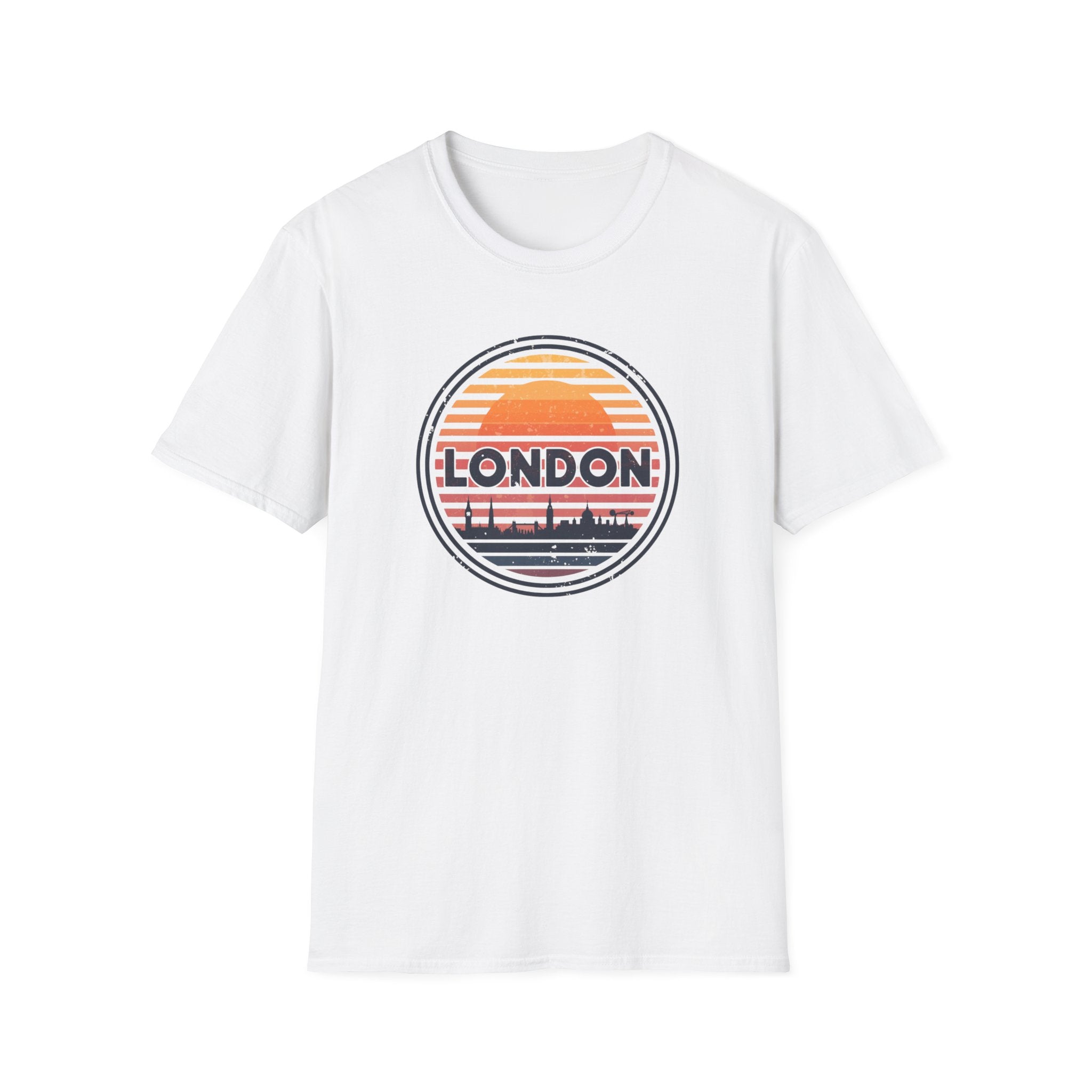 London Sunset Graphic T-Shirt — Retro Skyline Tee