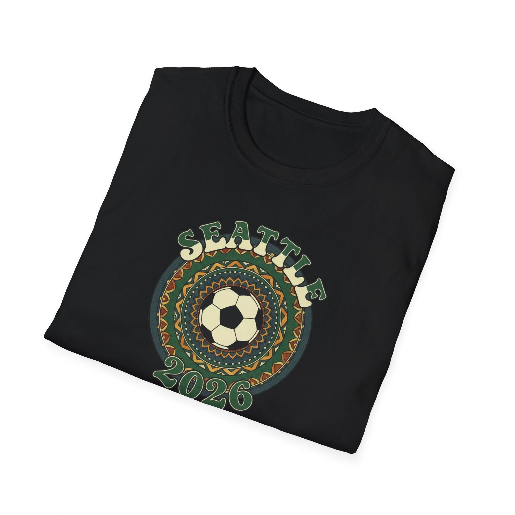 Seattle Soccer Mandala T-Shirt
