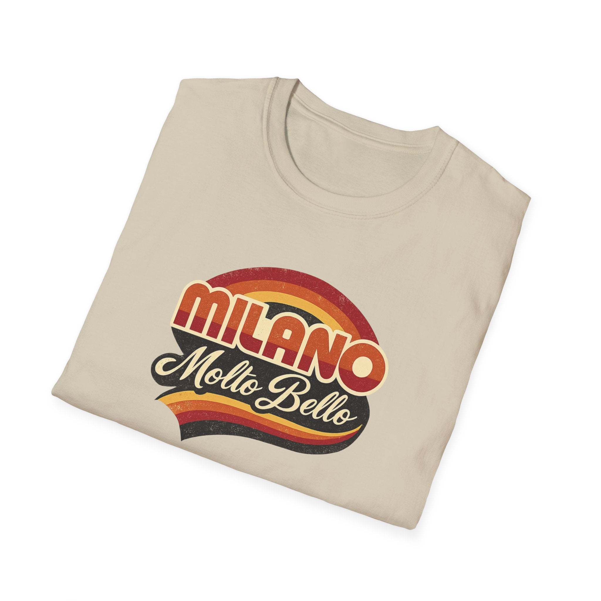 Milano Molto Bello Retro T-Shirt — Vintage Italian Graphic Tee