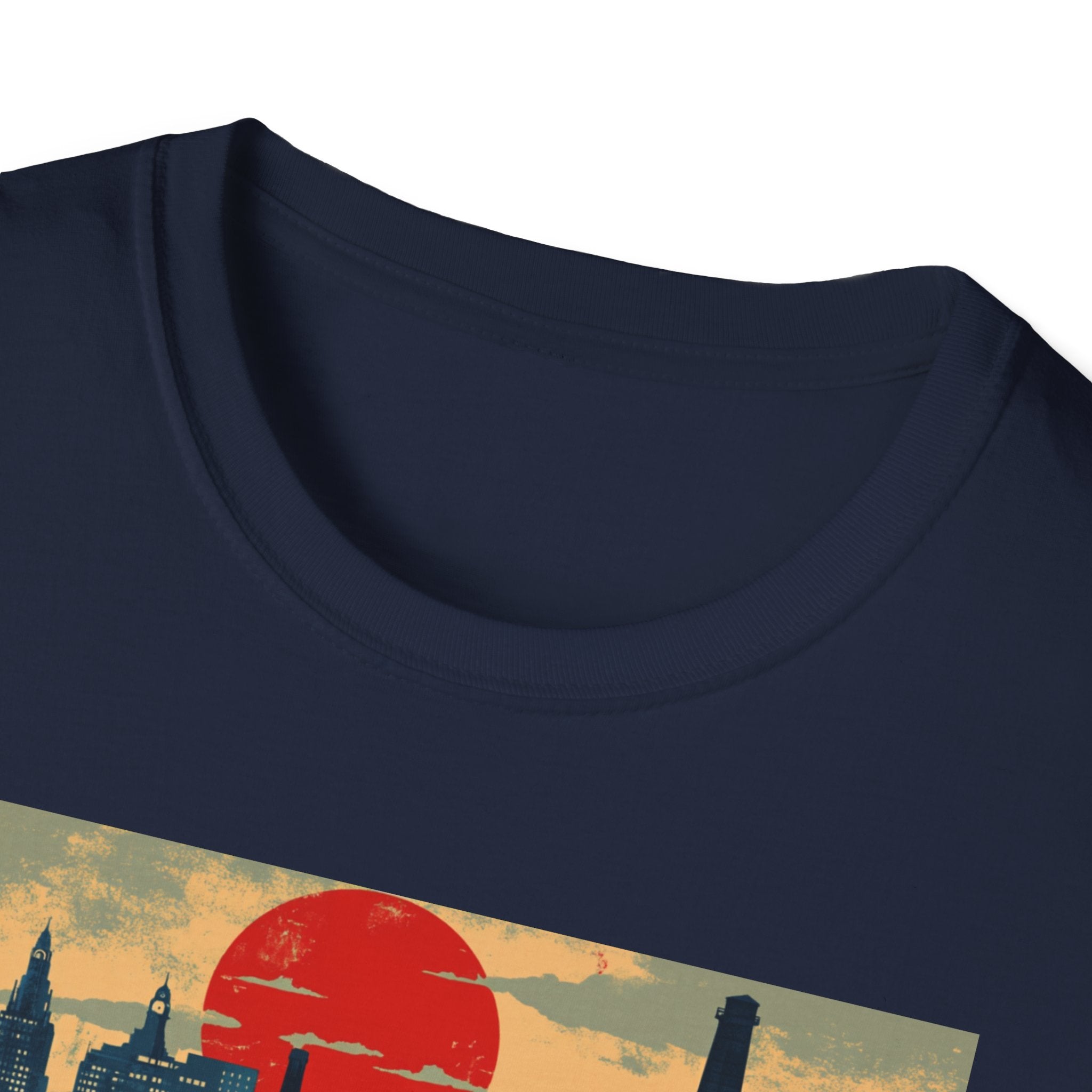 Manchester Skyline T-Shirt | Retro Cityscape Travel Tee