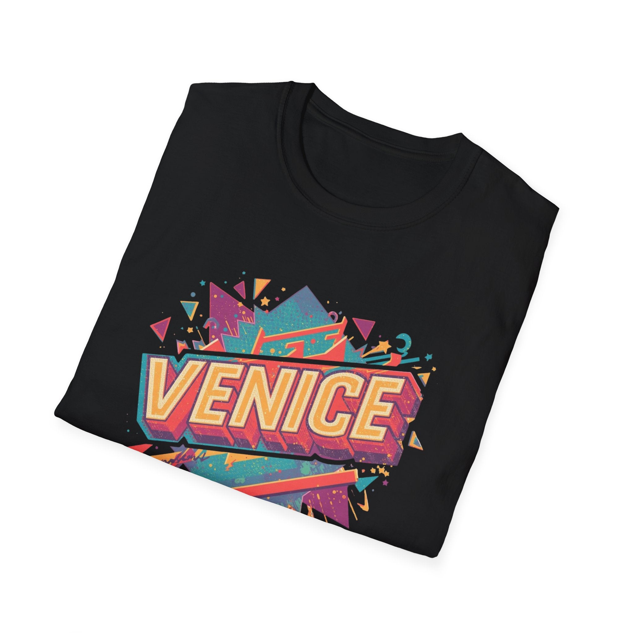 Venice Retro Graphic T-Shirt — Vintage Surf Skate Beach Tee