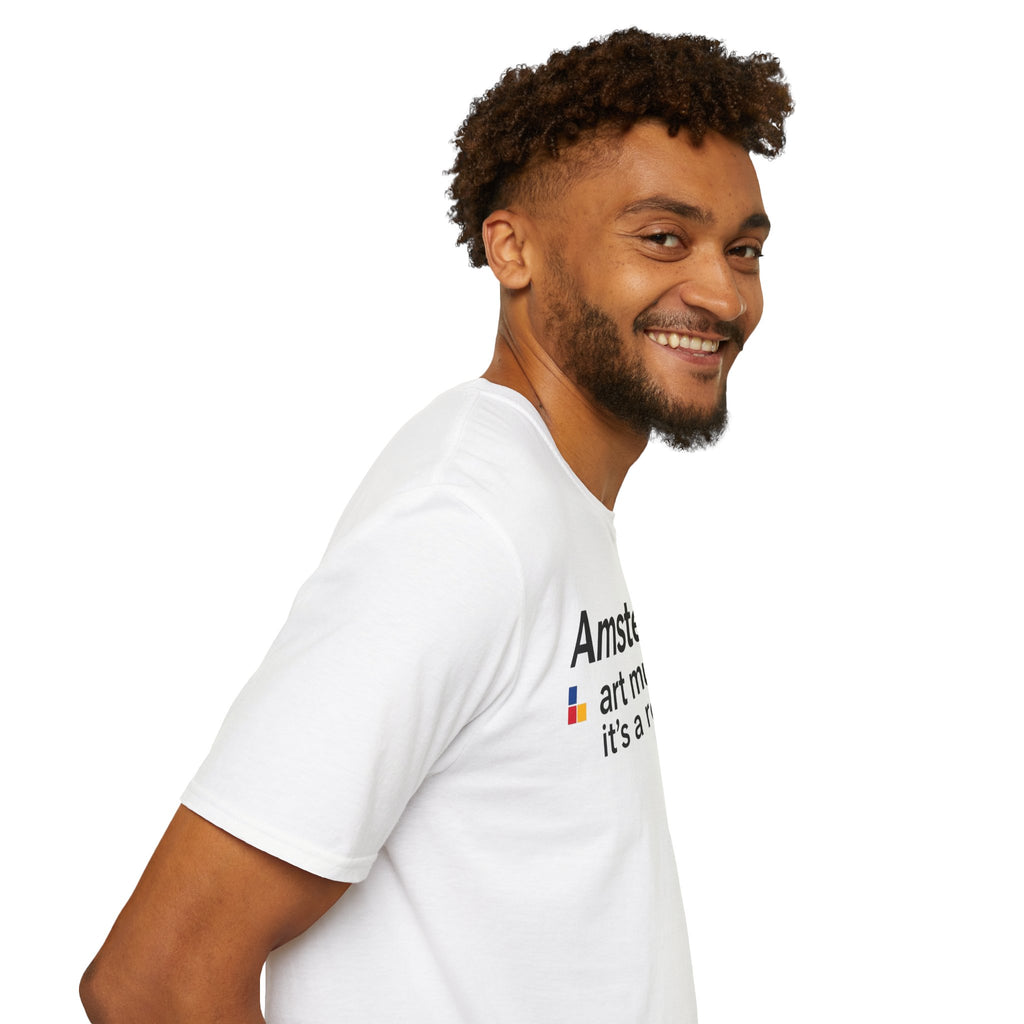 Amsterdam Art Museum T-Shirt — "it's a real draw" Graphic Tee