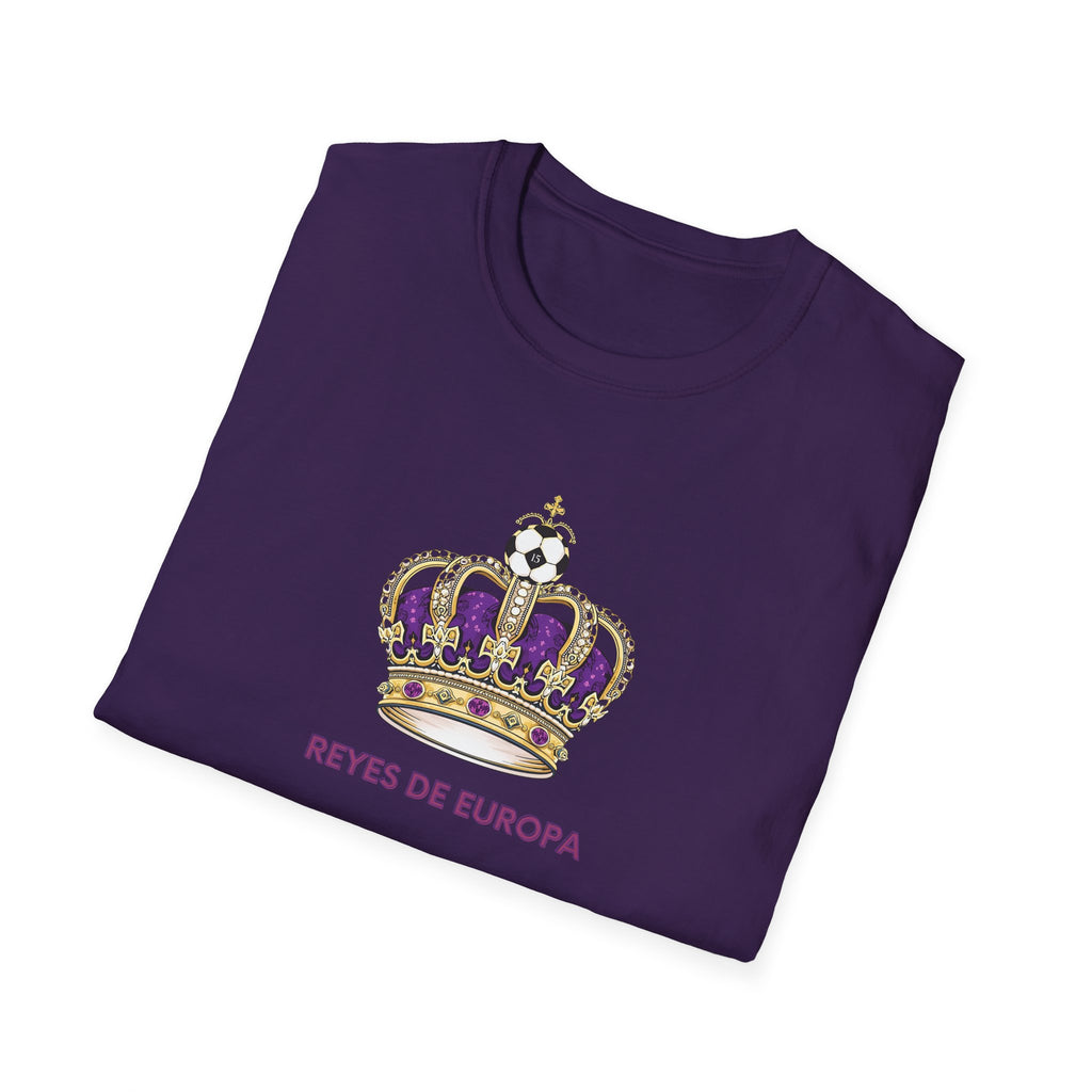 Reyes De Europa Crown T-Shirt | Purple Gold Royal Crest
