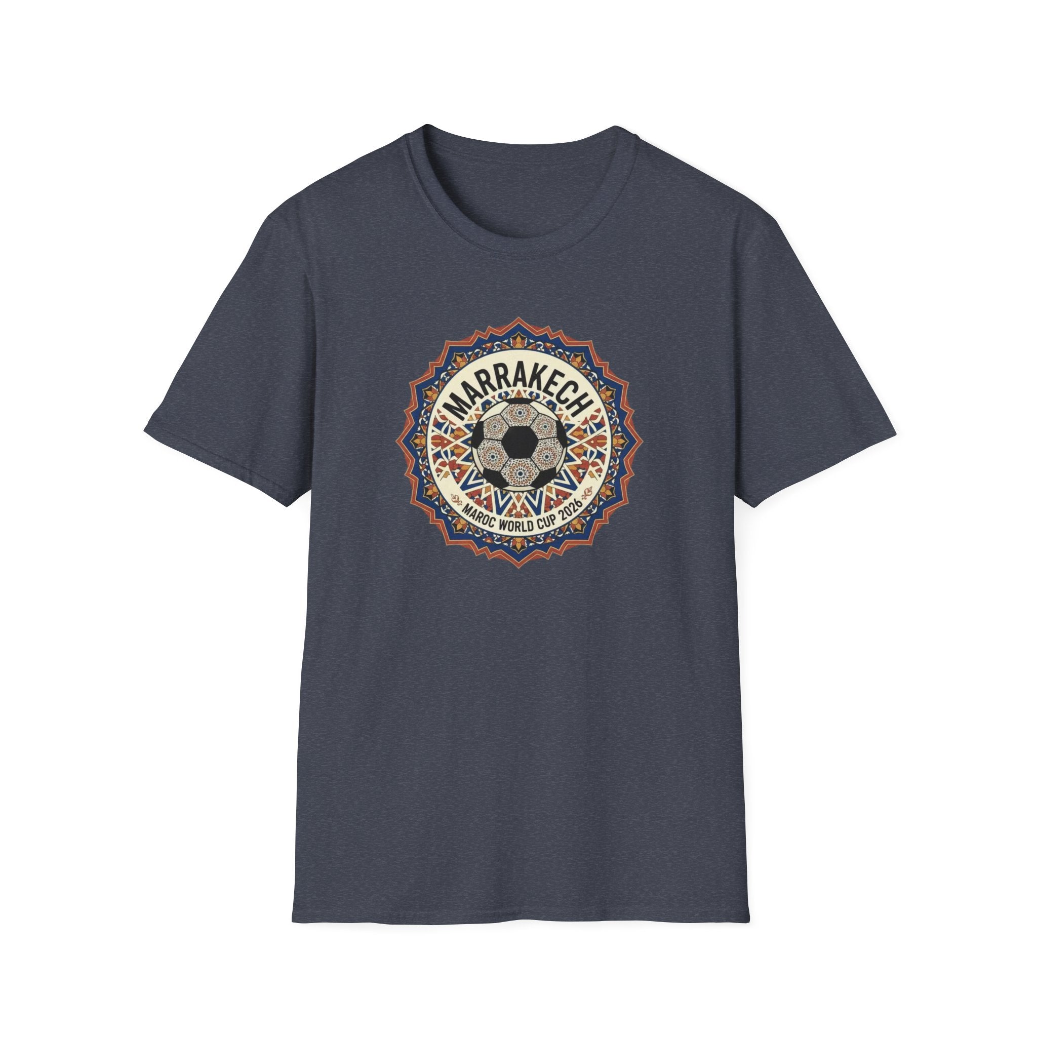 Marrakech Mosaic T-Shirt — Vintage Moroccan Mandala Travel Tee