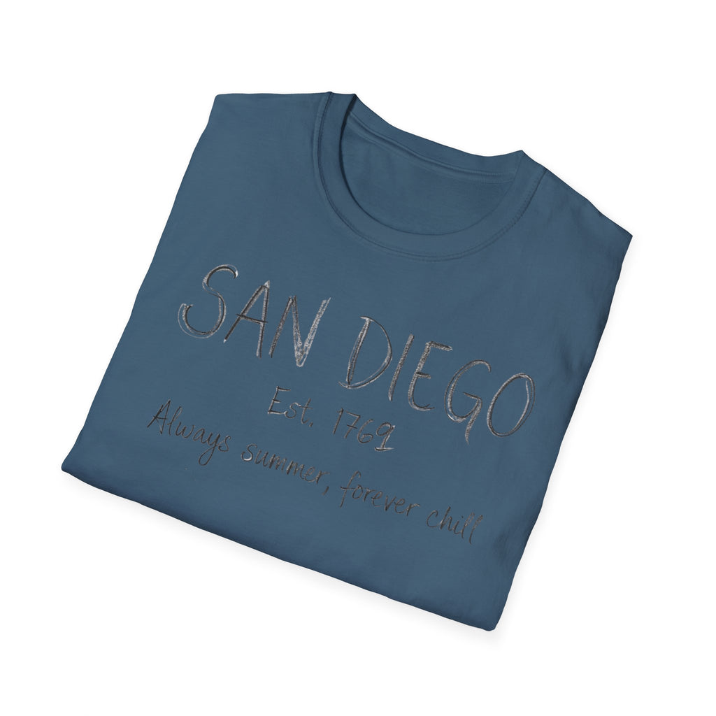 San Diego Est. 1769 "Always Summer, Forever Chill" T-Shirt