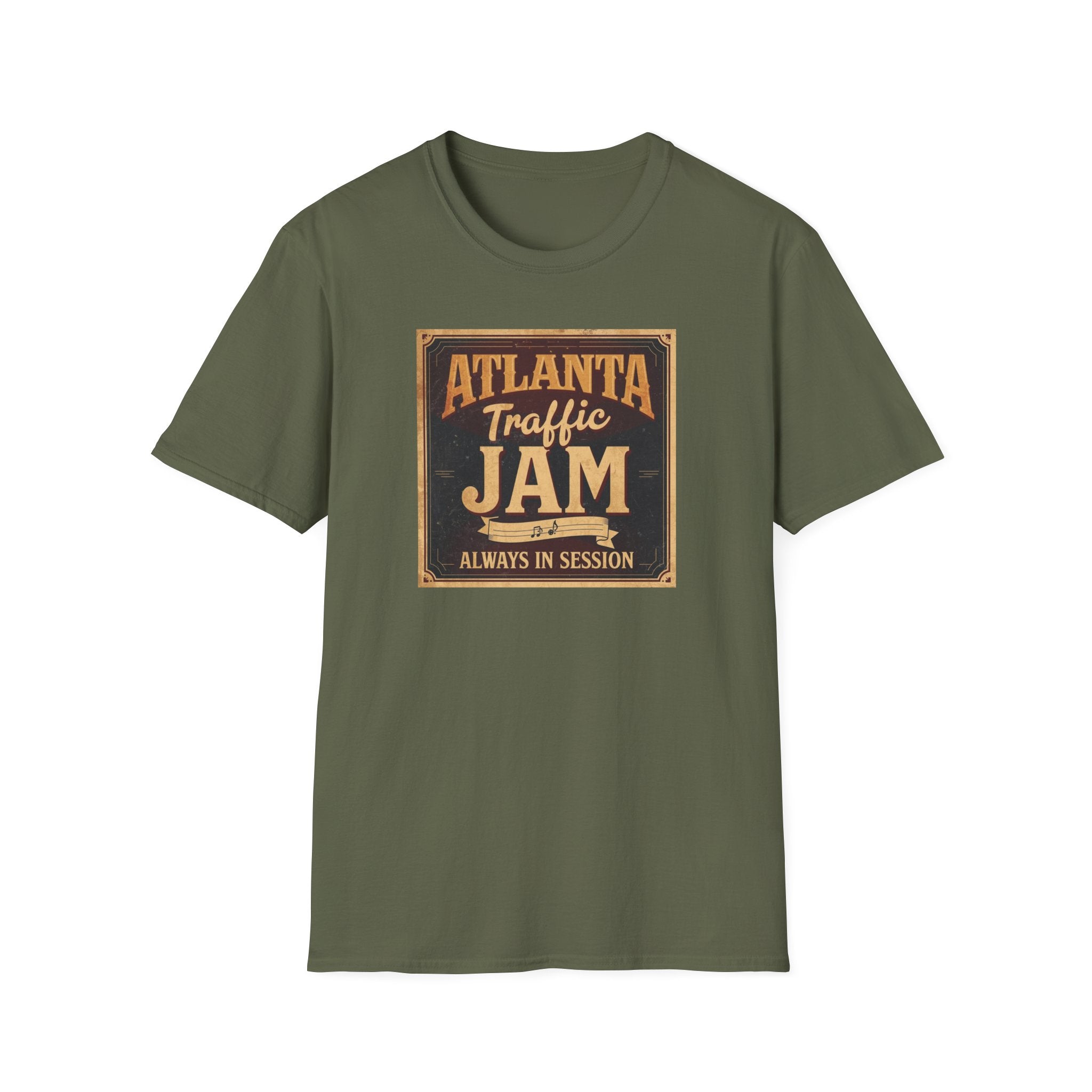 Atlanta Traffic Jam T-Shirt — 'Always in Session' Vintage City Tee