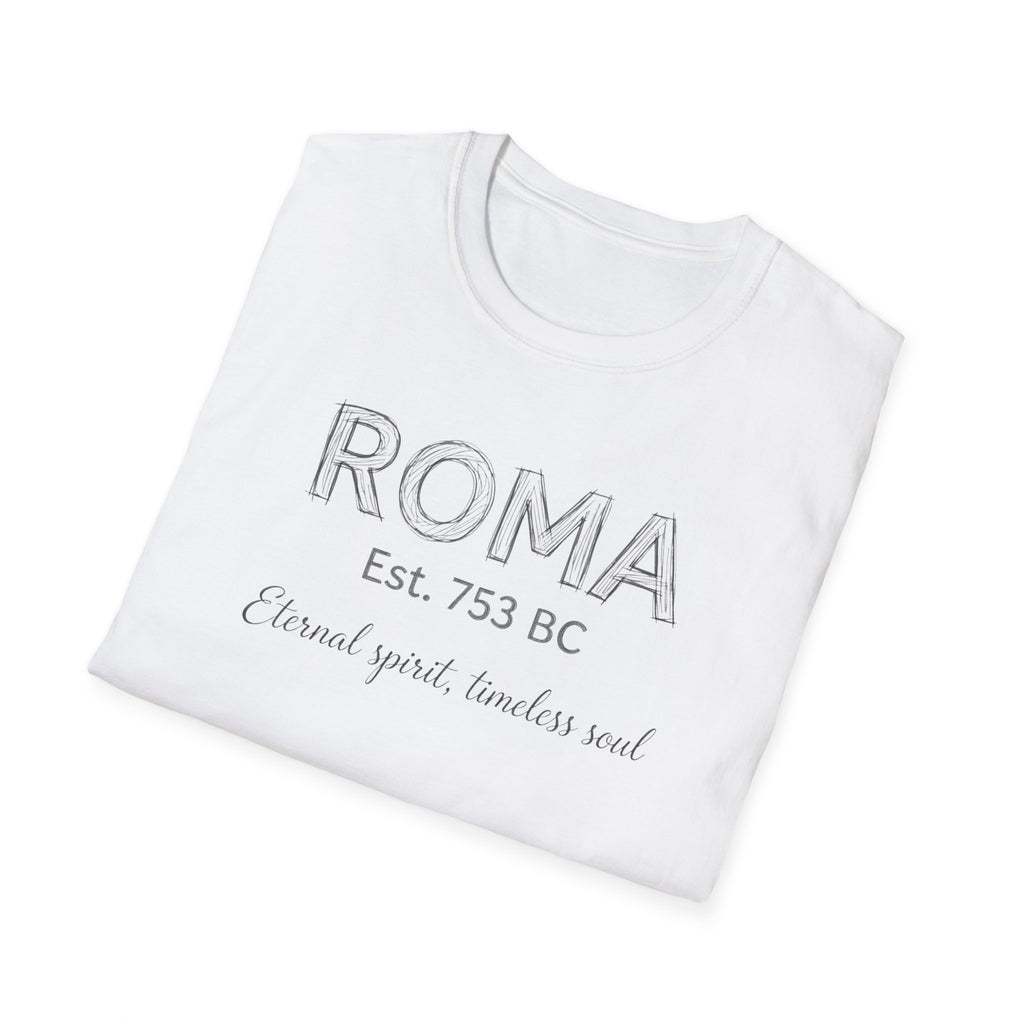 Roma Est. 753 BC T-Shirt – Vintage Rome Travel Tee