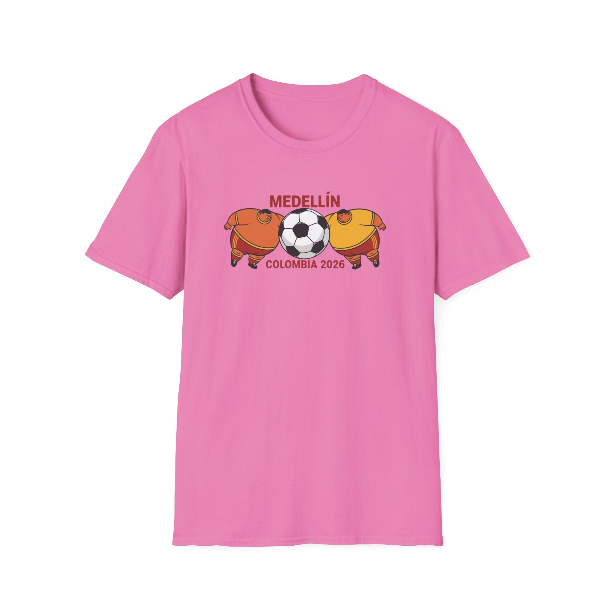 Medellín Colombia 2026 Soccer T-Shirt – Football Dolphins Graphic Tee