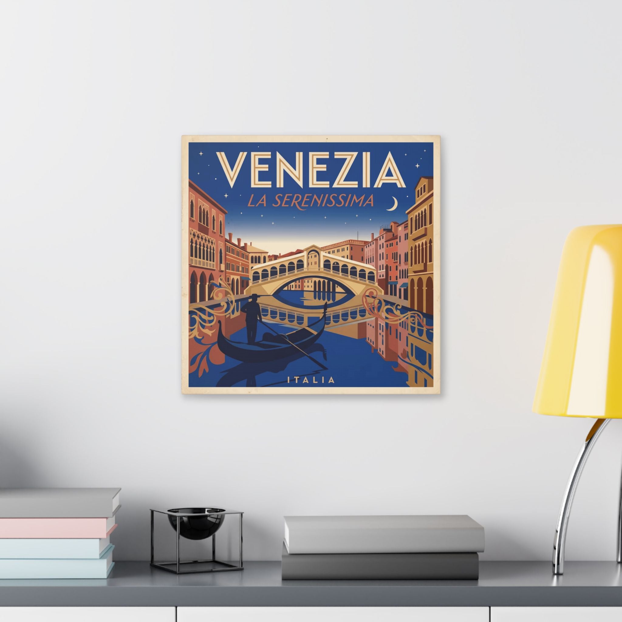 Venezia La Serenissima Stretched Canvas Art