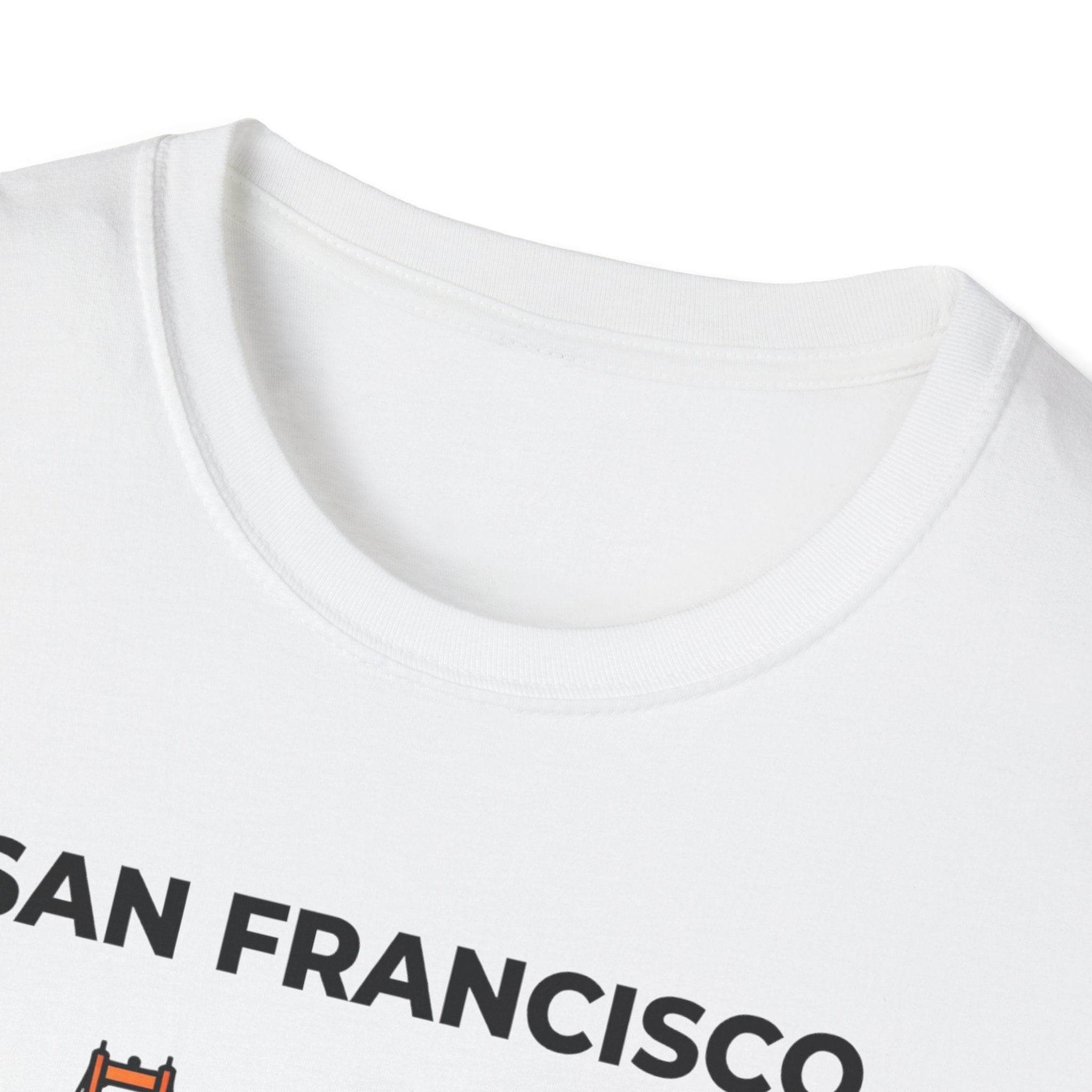San Francisco Golden Gate T-Shirt — "I didn't choose SF life, SF life Ubered to me"