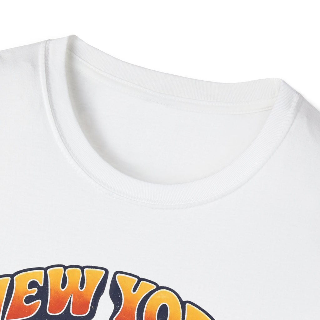 New York "Forget About It" Retro Sunset T-Shirt