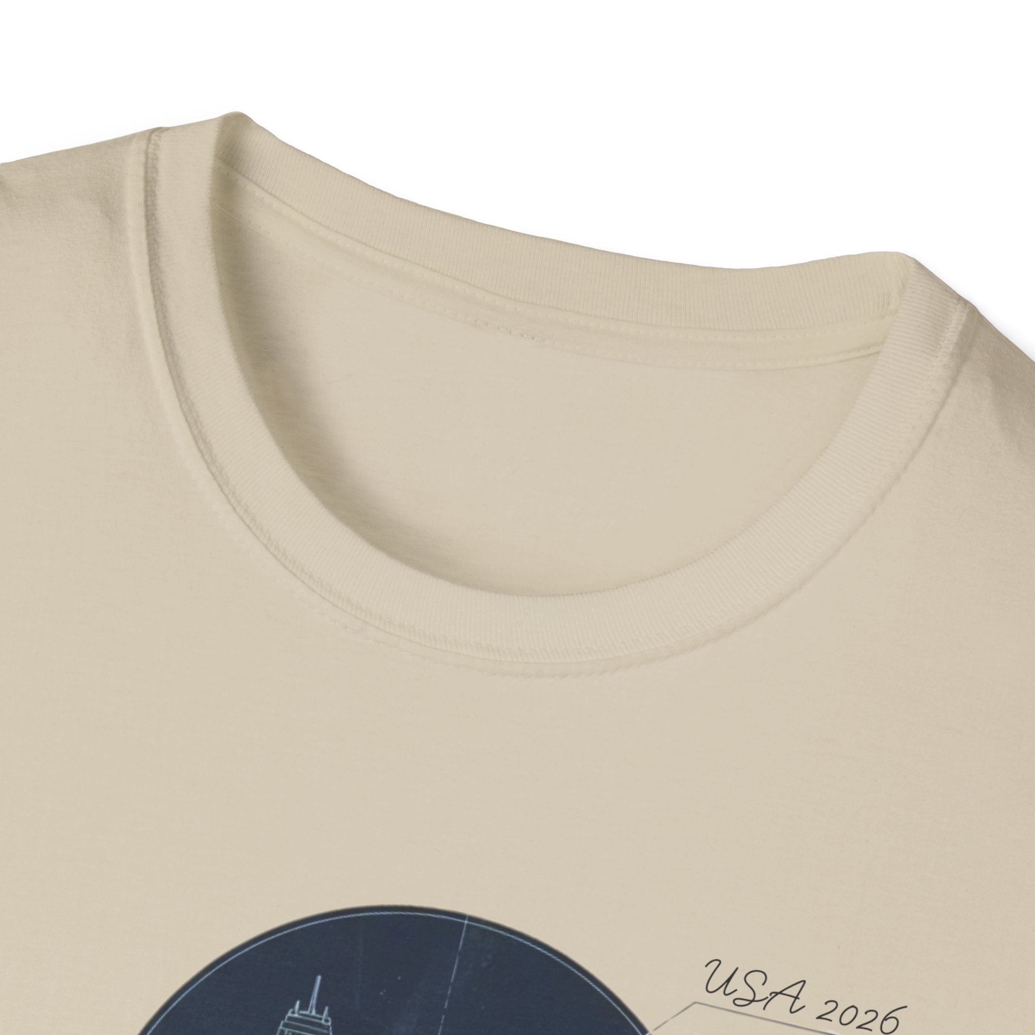 Soccer Globe T-Shirt — Vintage Stadium Soccer Ball Graphic Tee