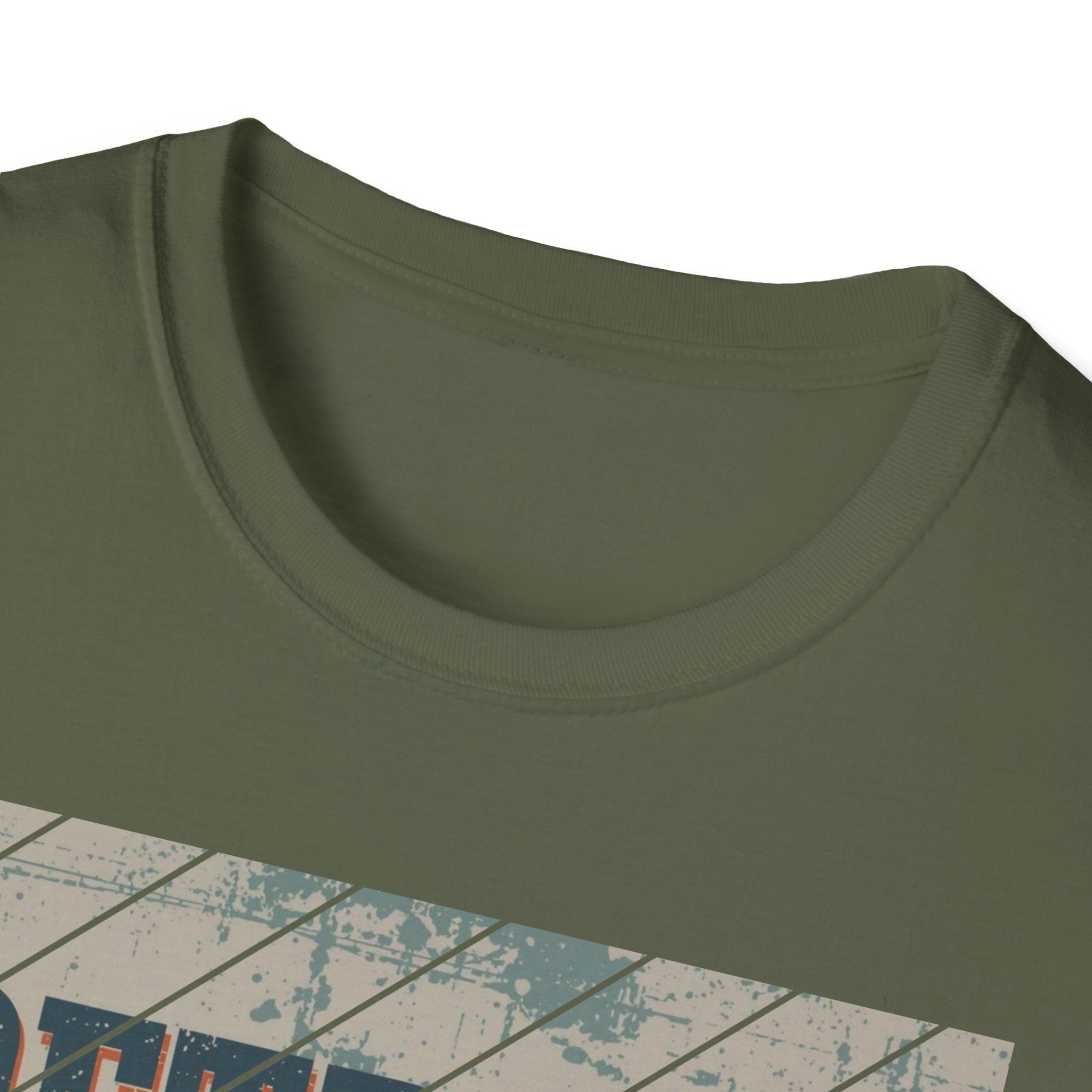 Detroit Hustle T-Shirt — Vintage Distressed Motor City Tee