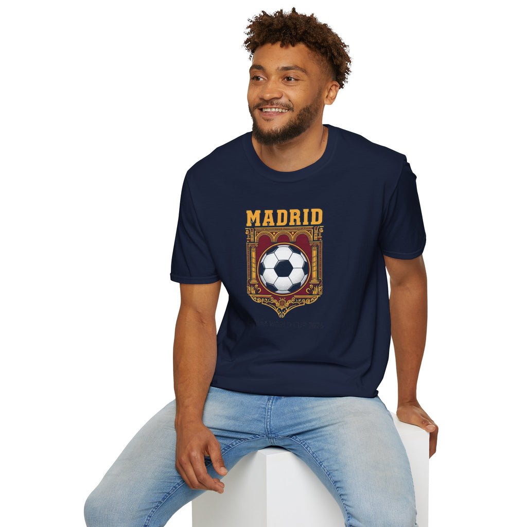 Madrid World Cup Soccer T-Shirt — España World Cup 2026 Graphic Tee