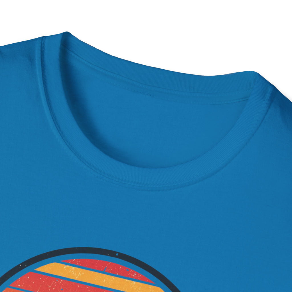 Detroit Skyline Retro Sunset T-Shirt