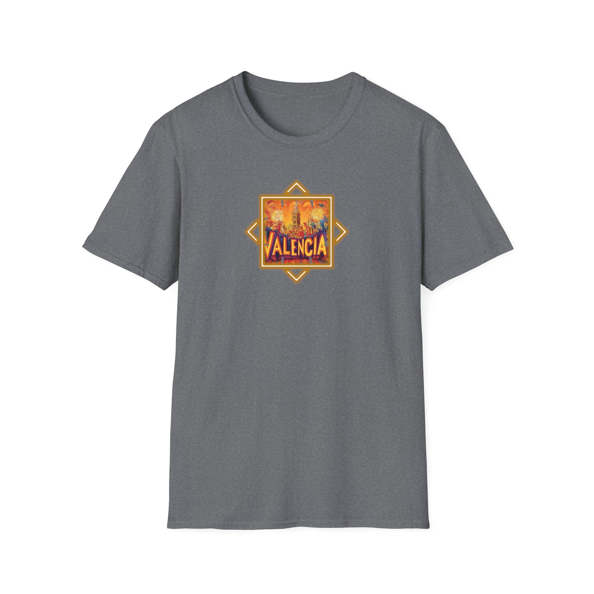 Valencia Sunset Badge T-Shirt | Spanish City Travel Tee
