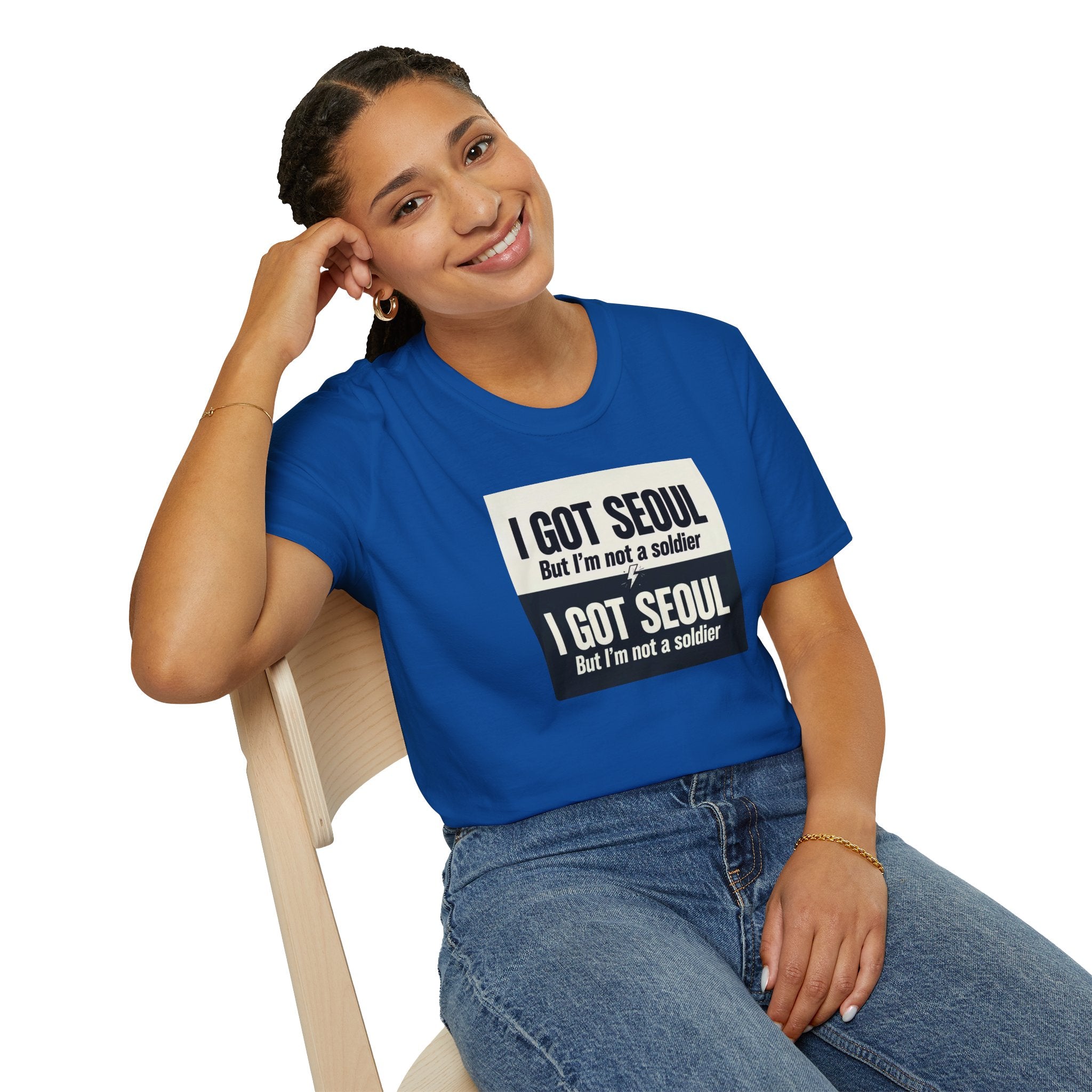 I Got Seoul But I'm Not a Soldier T-Shirt – Seoul Travel Souvenir Tee
