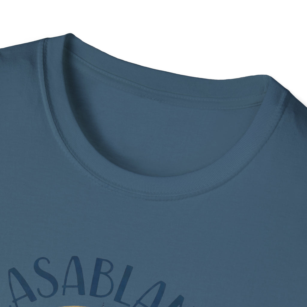 Casablanca Vintage Travel T-Shirt — Morocco World Cup 2026 Souvenir