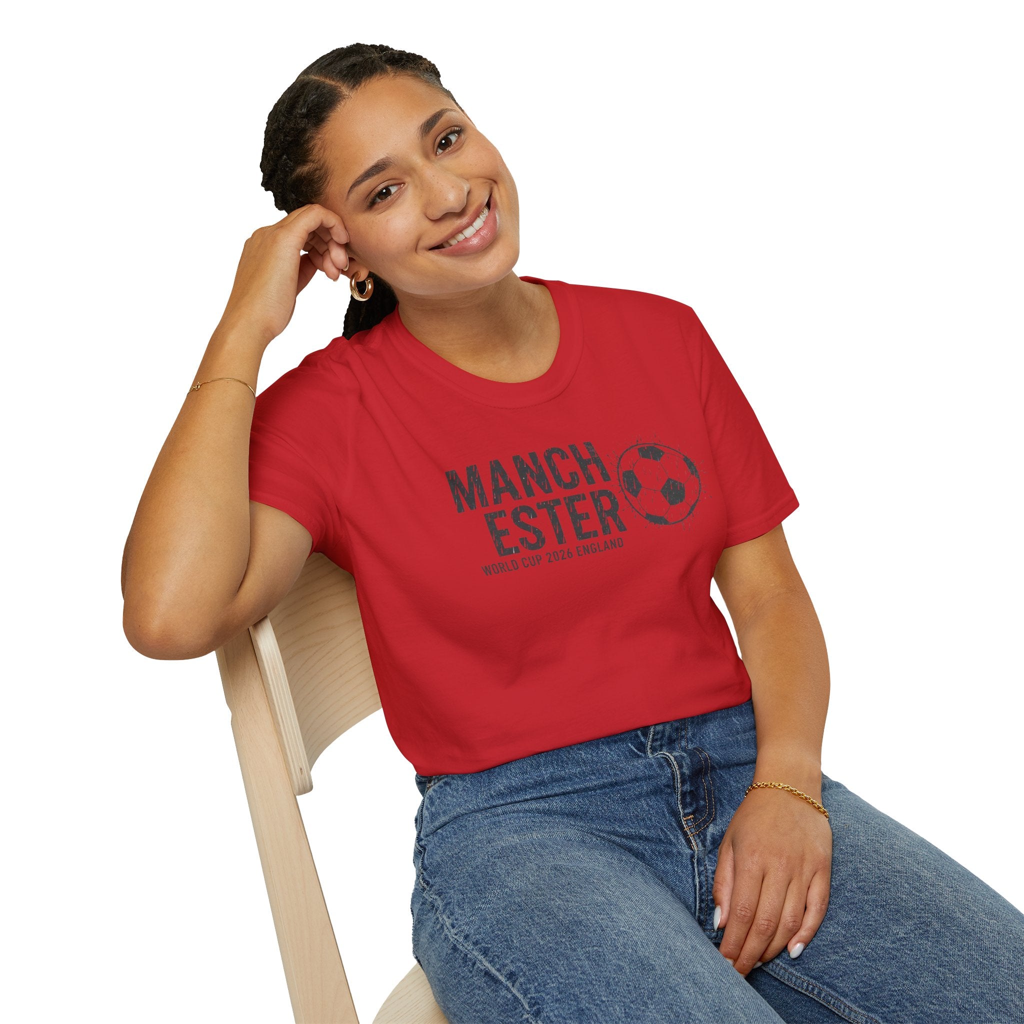 Manchester Soccer T-Shirt – Vintage Football Graphic Tee