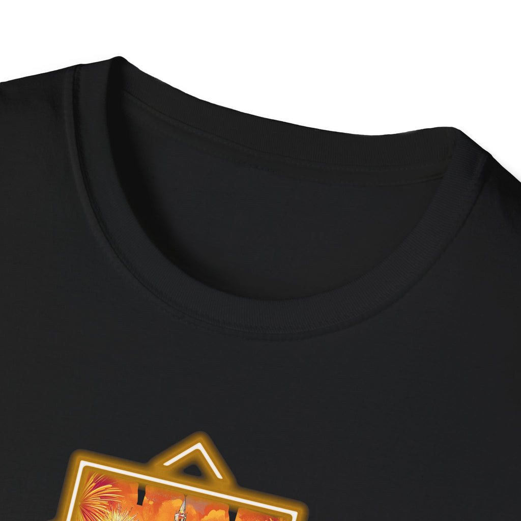 Valencia Sunset Badge T-Shirt | Spanish City Travel Tee