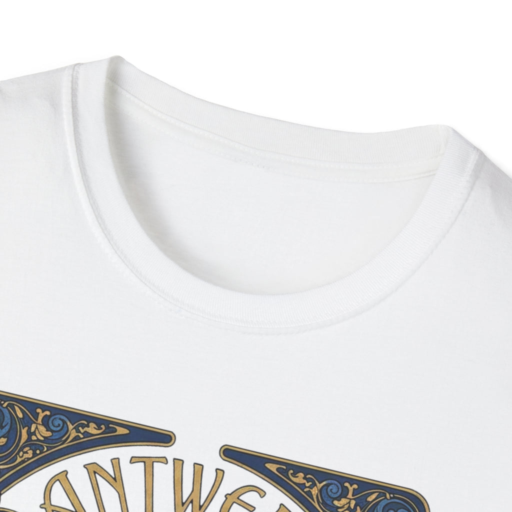 Antwerp Belgique Soccer Vintage Art Tee — World Cup 2022 Football Shirt