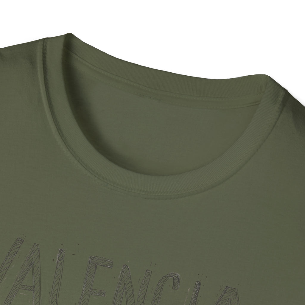Valencia Sunshine and Soul T-Shirt — Retro Coastal Graphic Tee