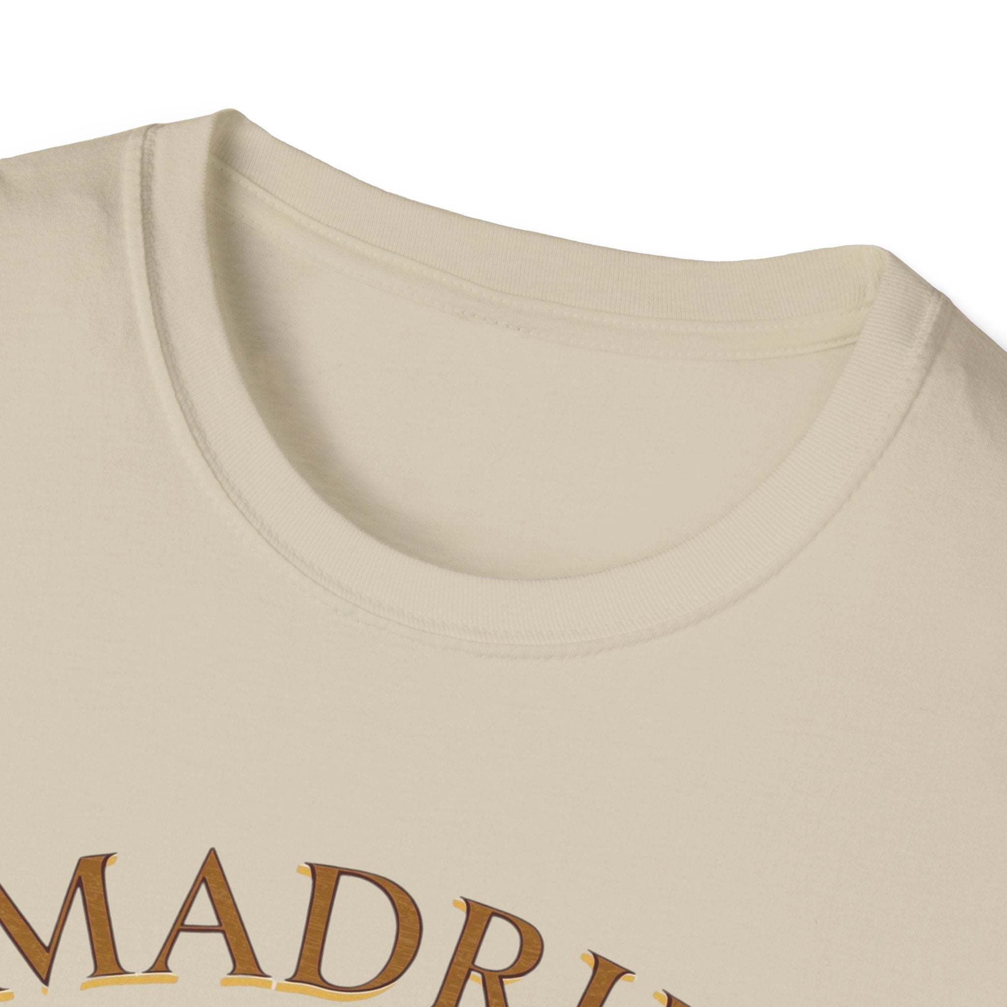 Madrid Art Museum T-Shirt — "It's a Real Draw" Vintage Typography Tee