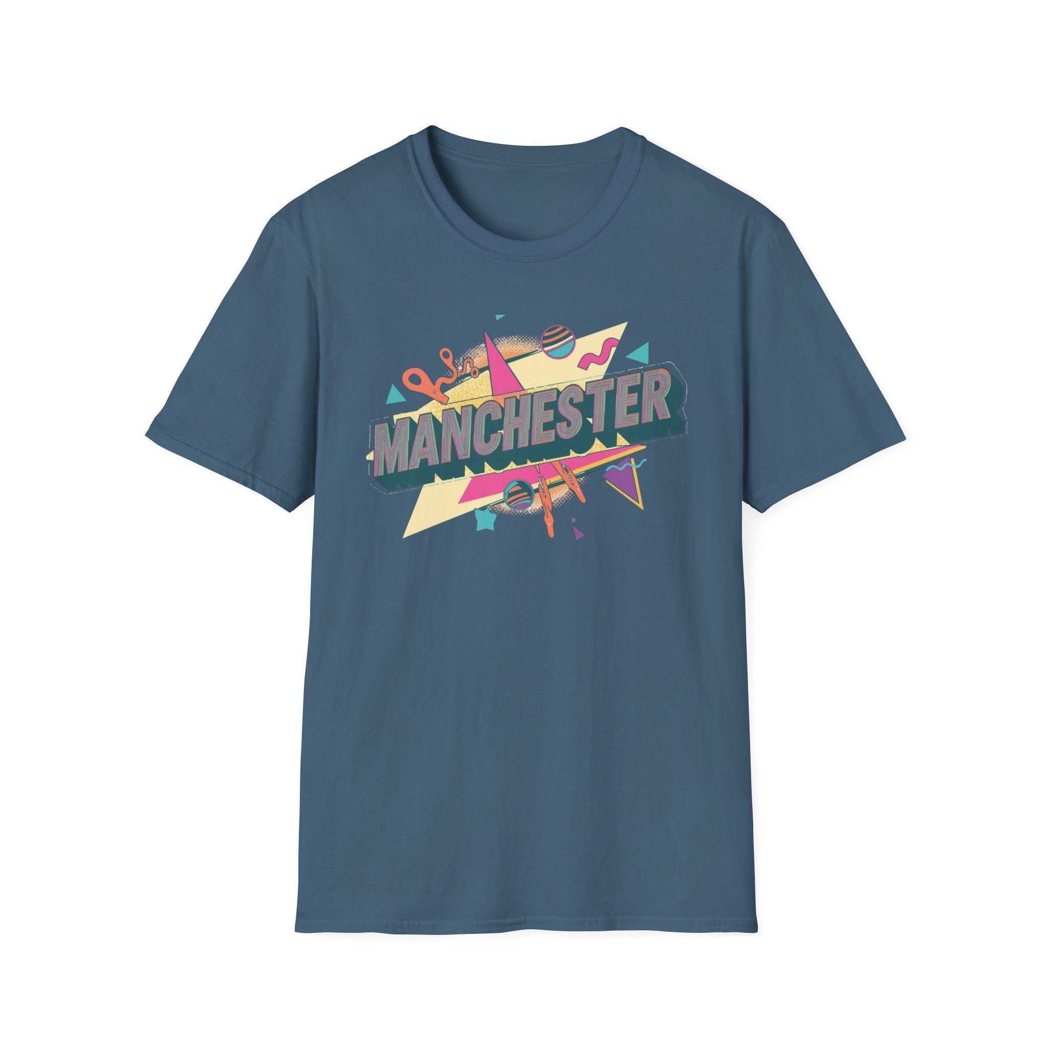 Manchester Retro Graphic T-Shirt