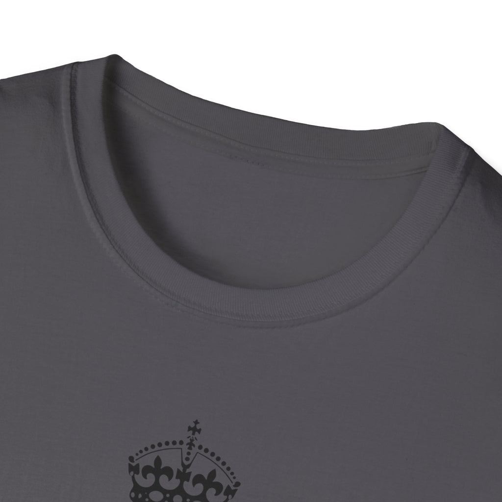 Keep Calm and Carry On T-Shirt | Classic Crown Typography