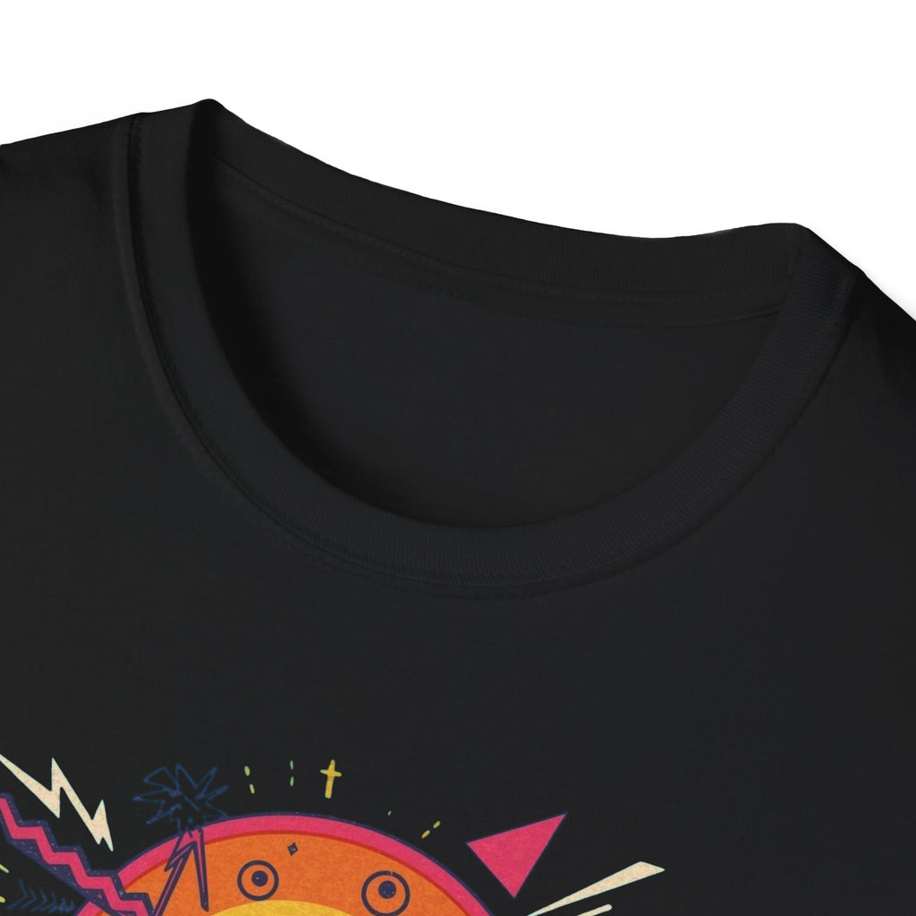 Paris Retro Graphic T-Shirt — Vintage Sunset Travel Tee