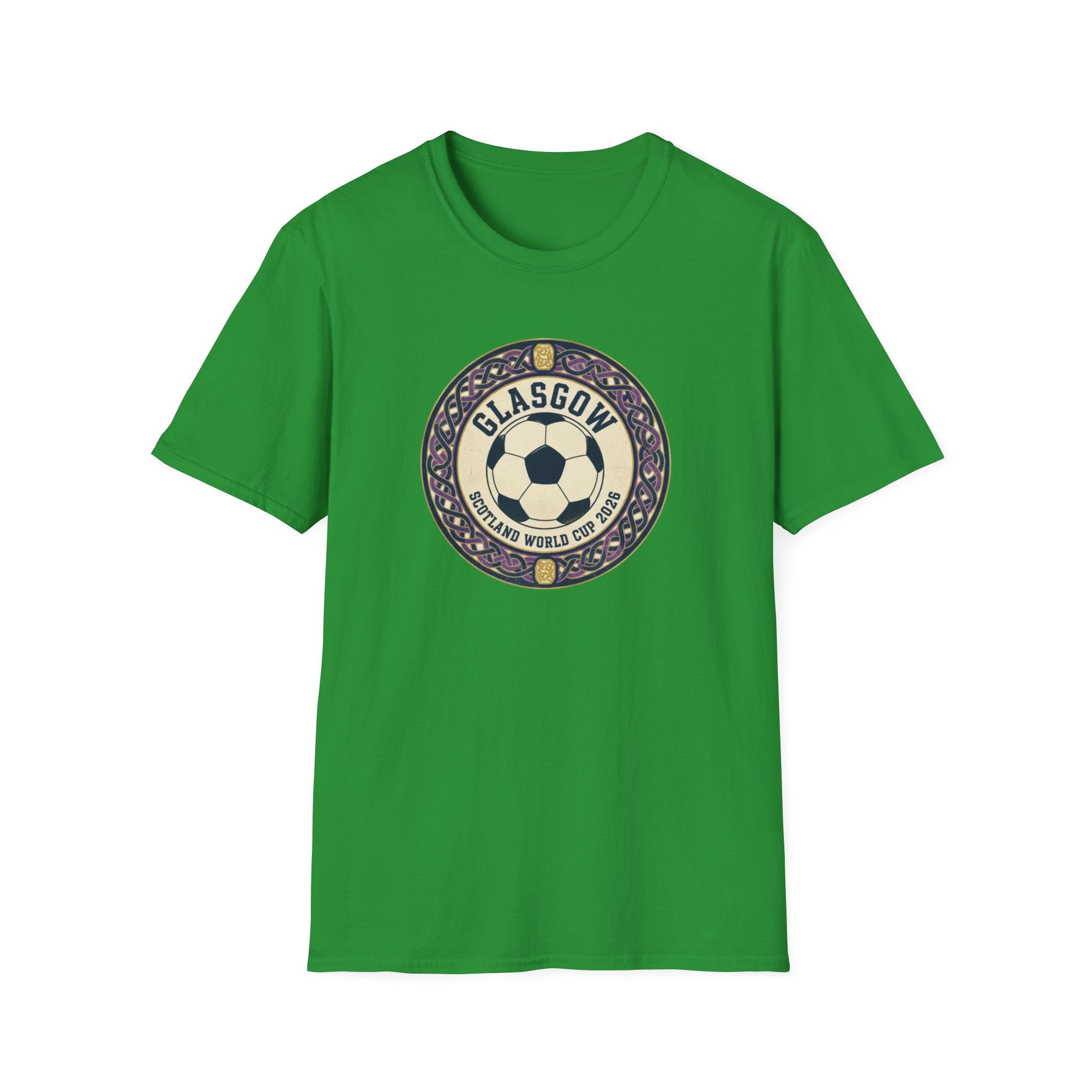 Glasgow Vintage Soccer Badge T-Shirt