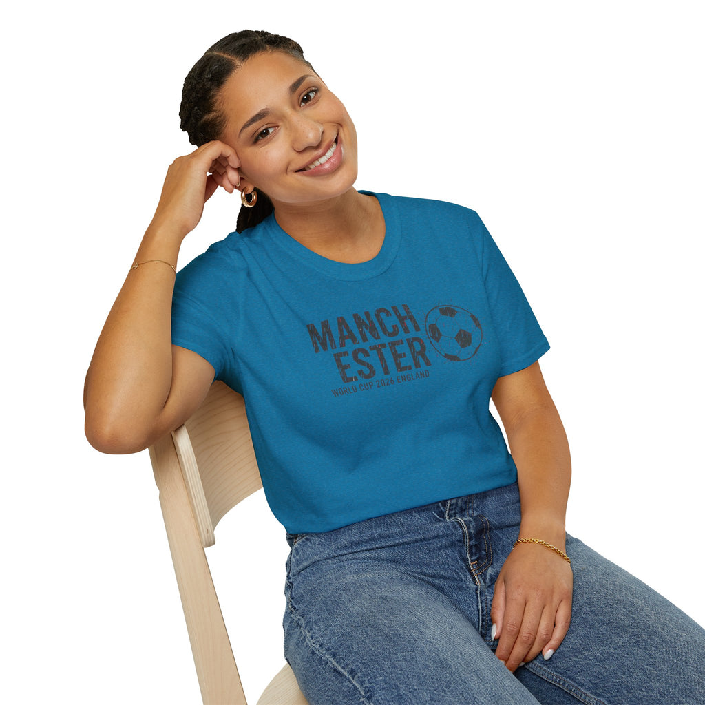 Manchester Soccer T-Shirt – Vintage Football Graphic Tee