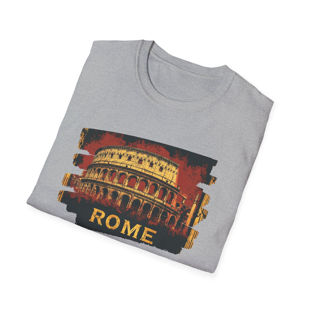 Colosseum Rome graphic T-Shirt | Vintage Roman Landmark travel tee
