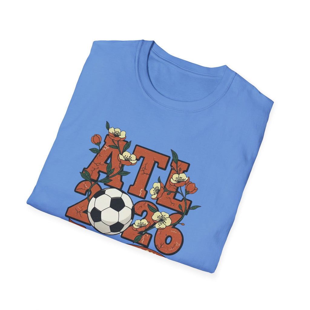 Atlanta (ATL) World Cup 2030 Soccer T-Shirt — "World Cup Comes South" Retro Design
