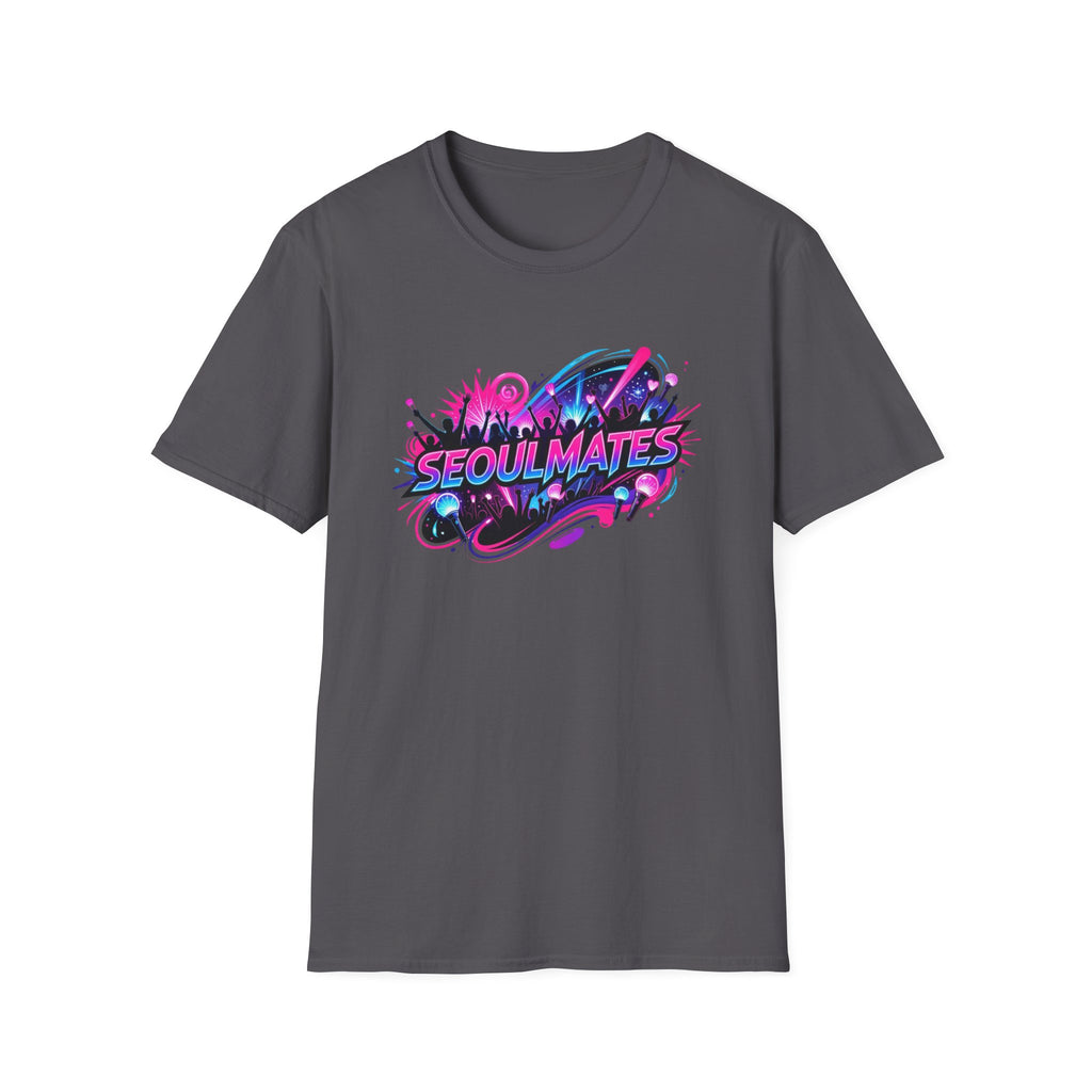 Seoulmates Graphic T-Shirt — Neon K-Pop City Vibe Tee